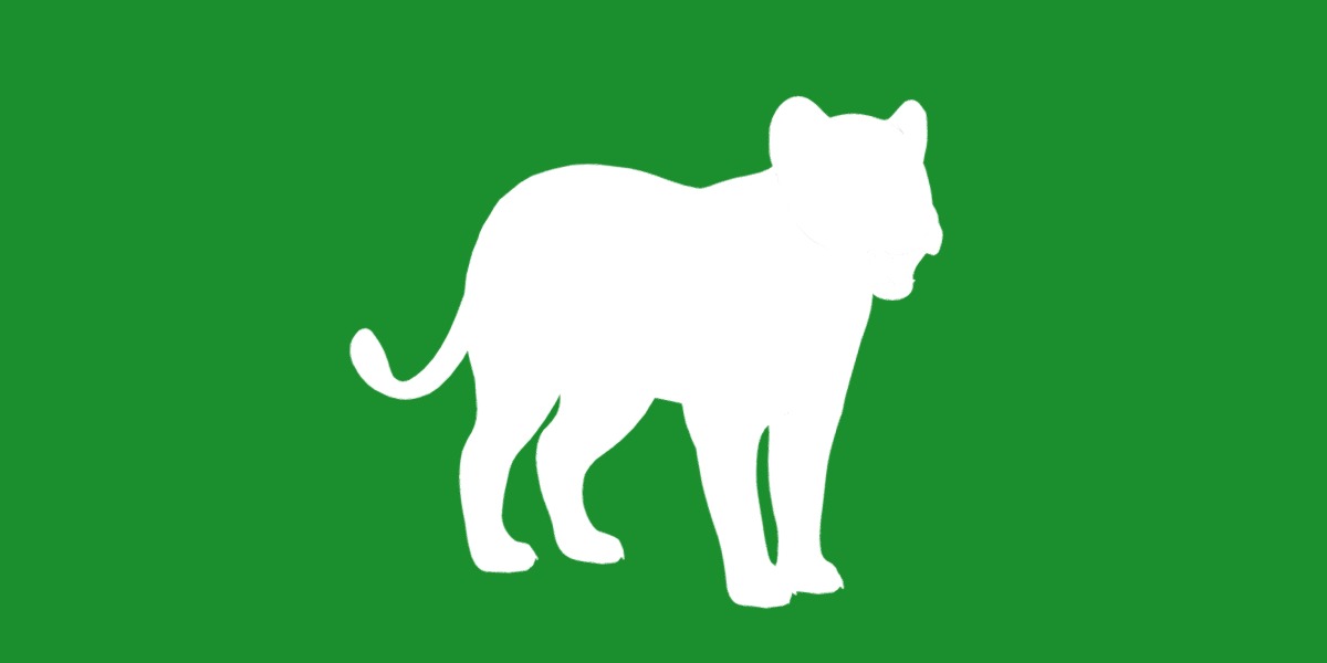 Leopard Cub Low-poly 3D model_3