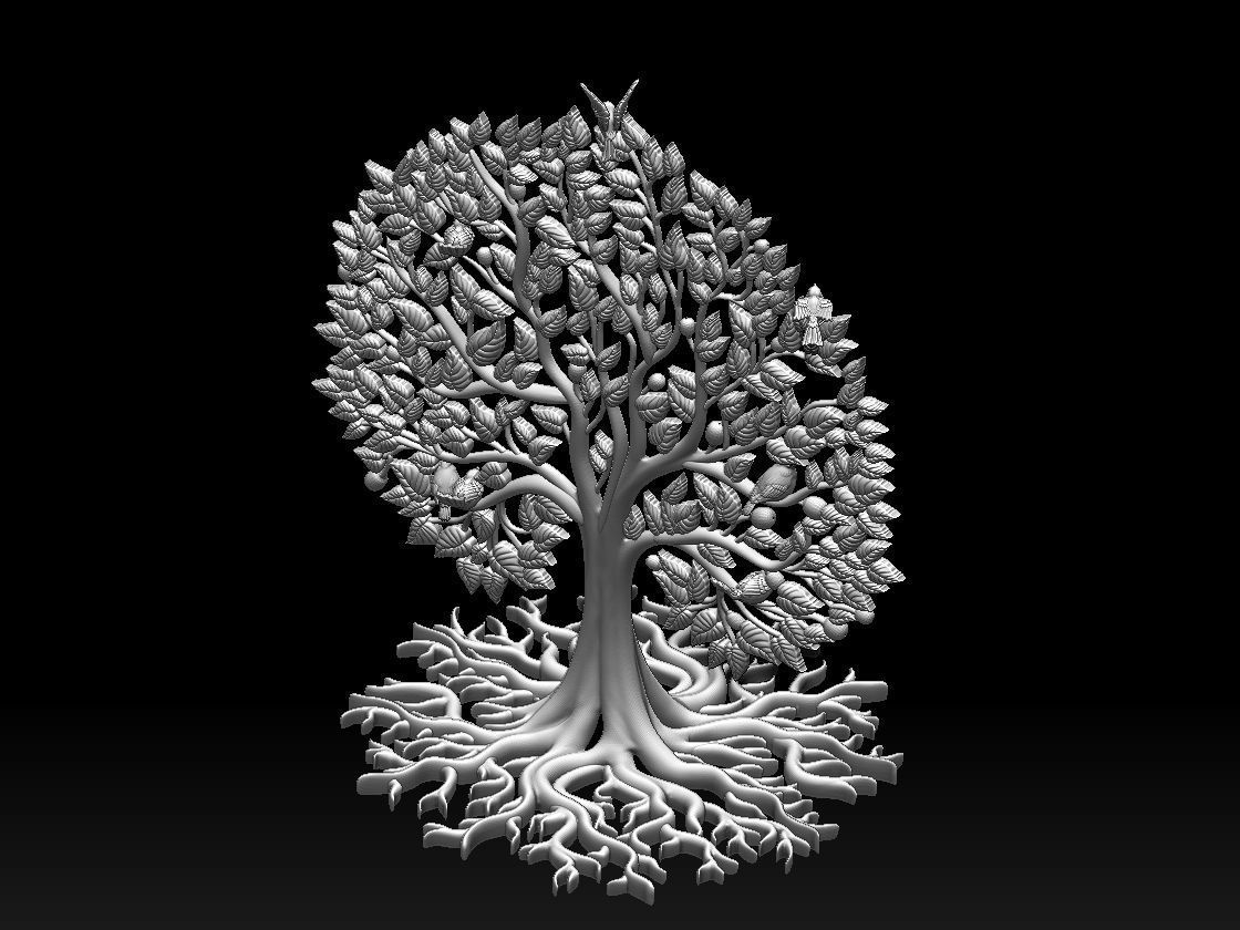 tree of life 3D print model_2