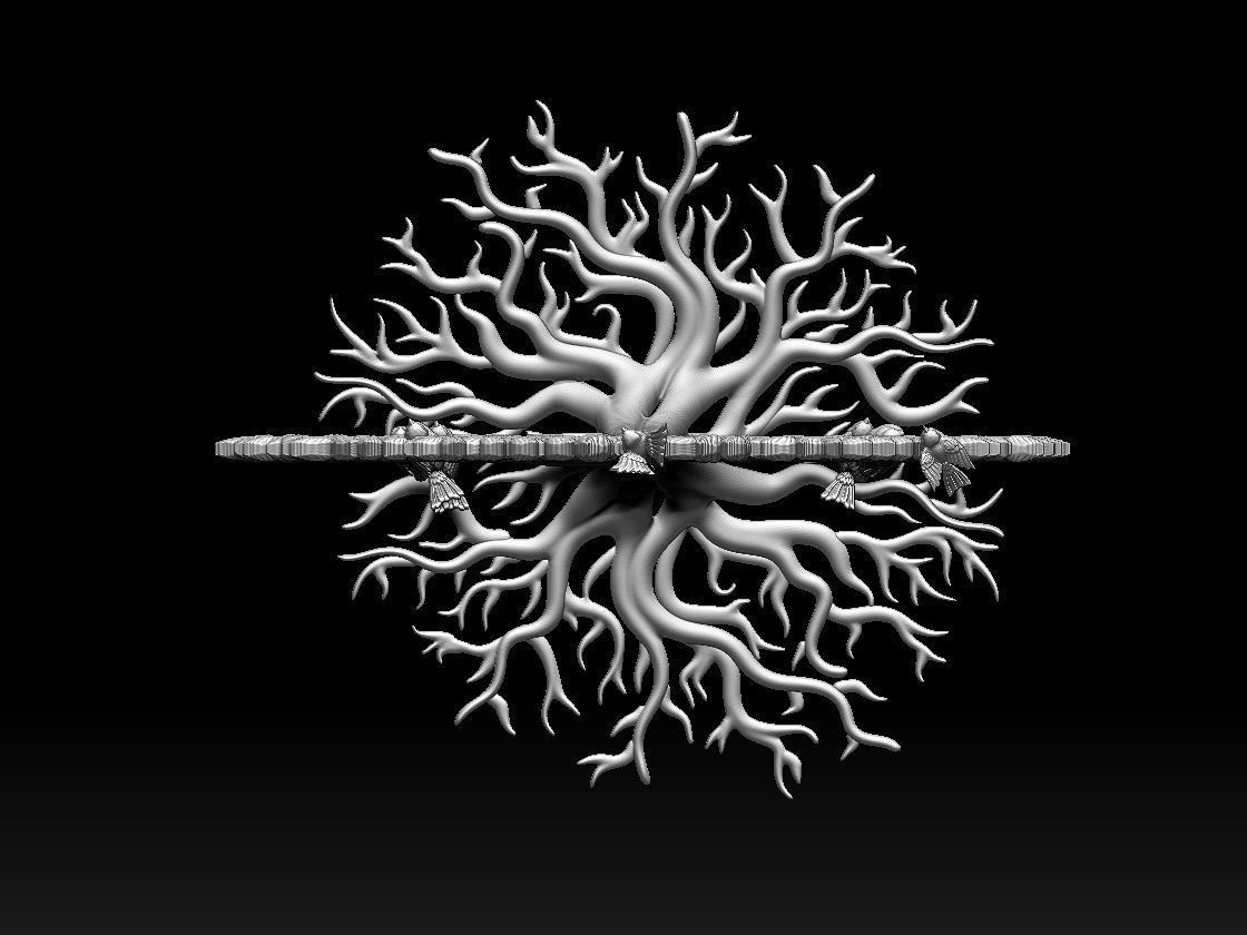 tree of life 3D print model_39