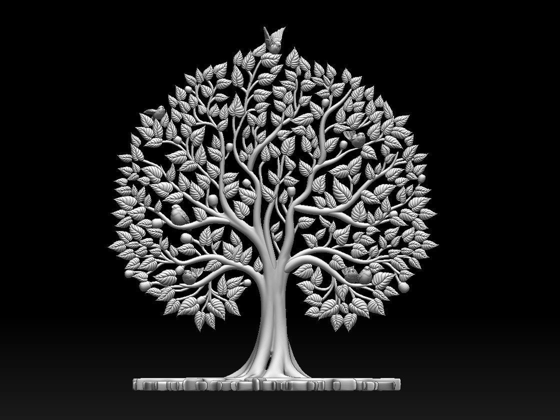tree of life 3D print model_21