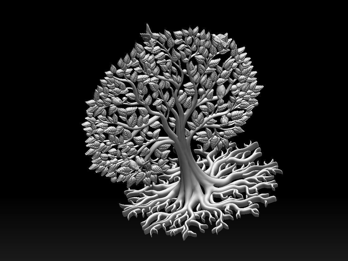 tree of life 3D print model_45