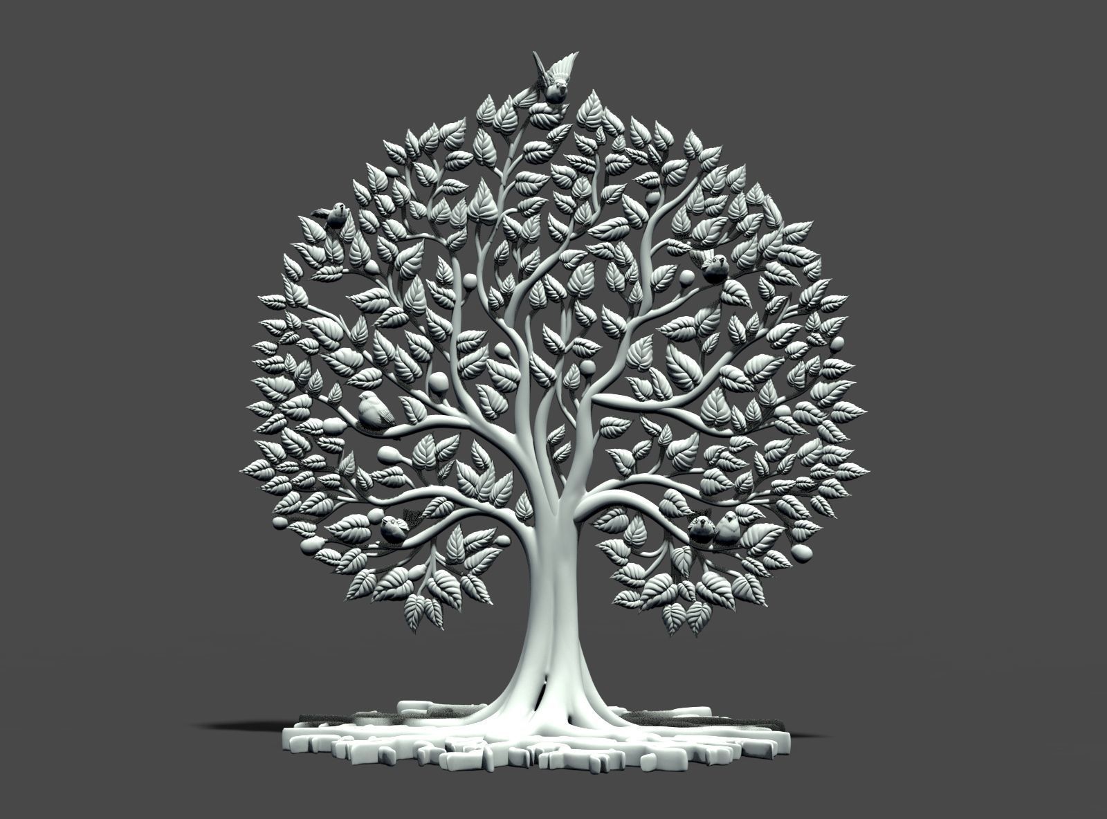tree of life 3D print model_57
