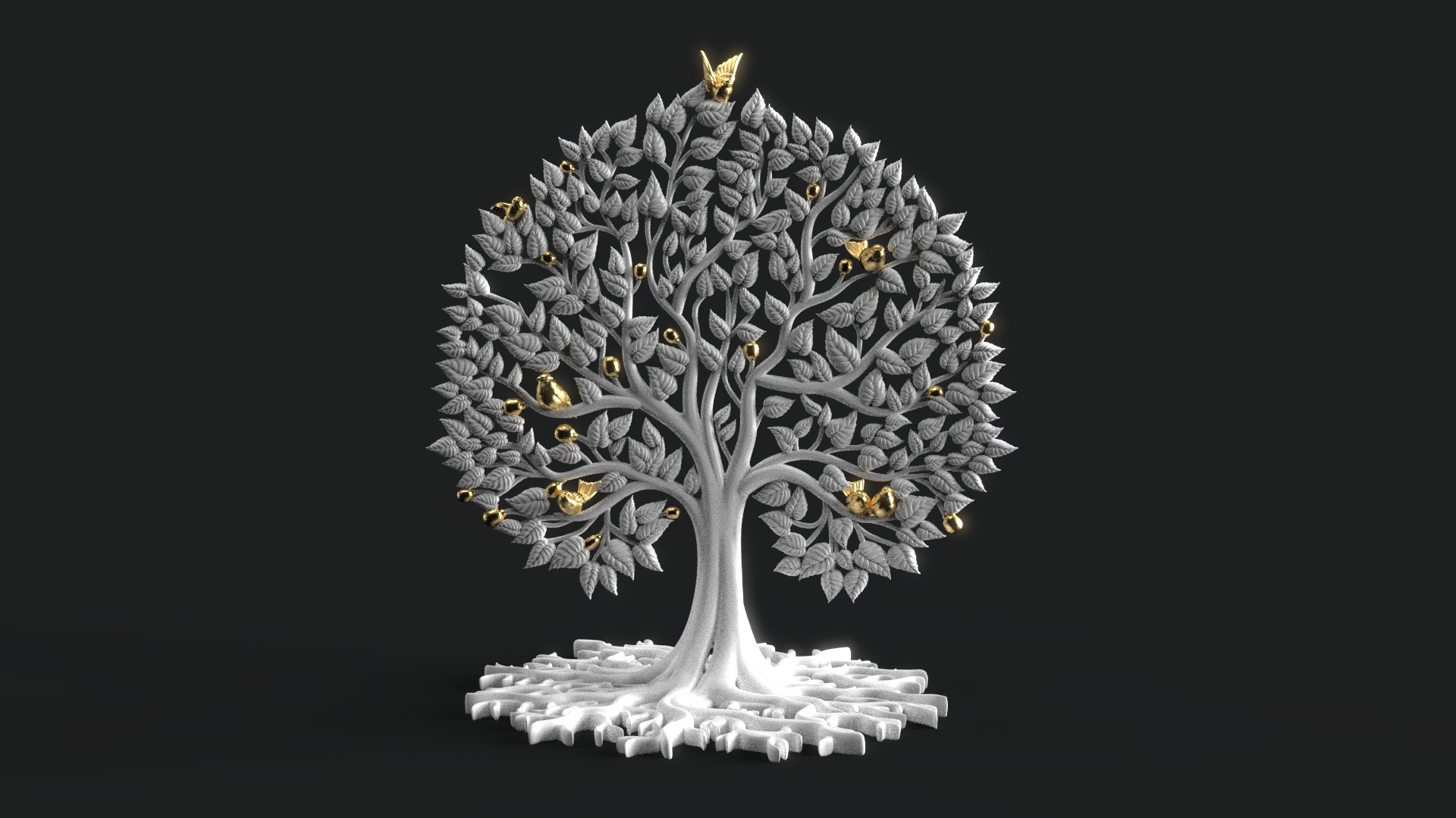 tree of life 3D print model_49