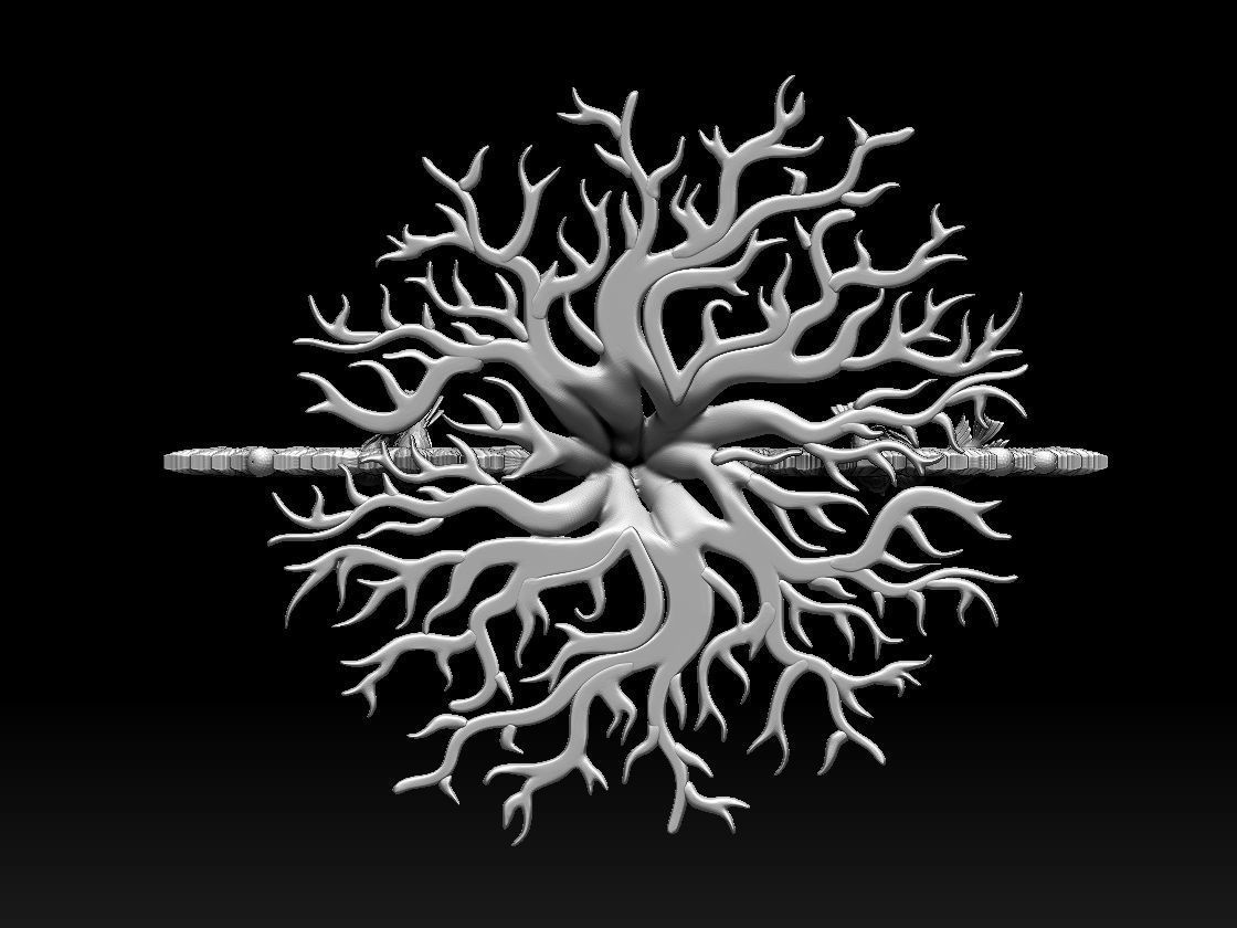 tree of life 3D print model_25