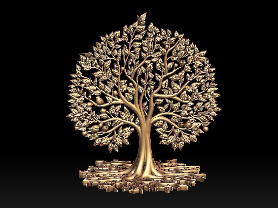 tree of life 3D print model_10
