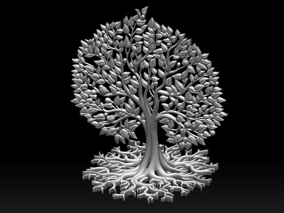 tree of life 3D print model_14