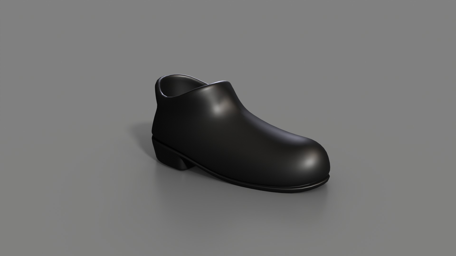Shoe Base model Low-poly 3D model_7