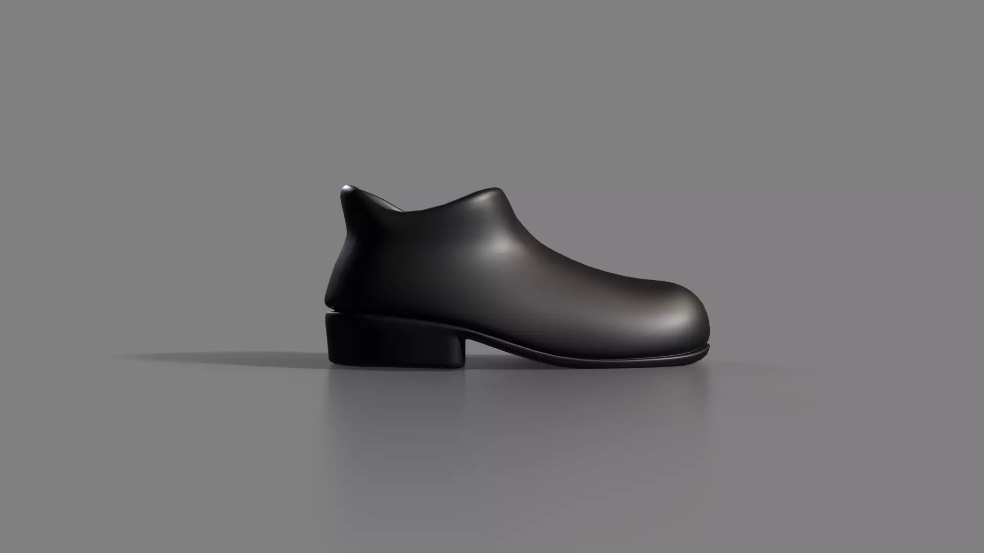 Shoe Base model Low-poly 3D model_0