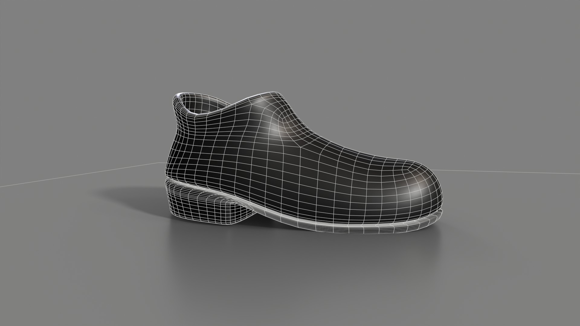 Shoe Base model Low-poly 3D model_4