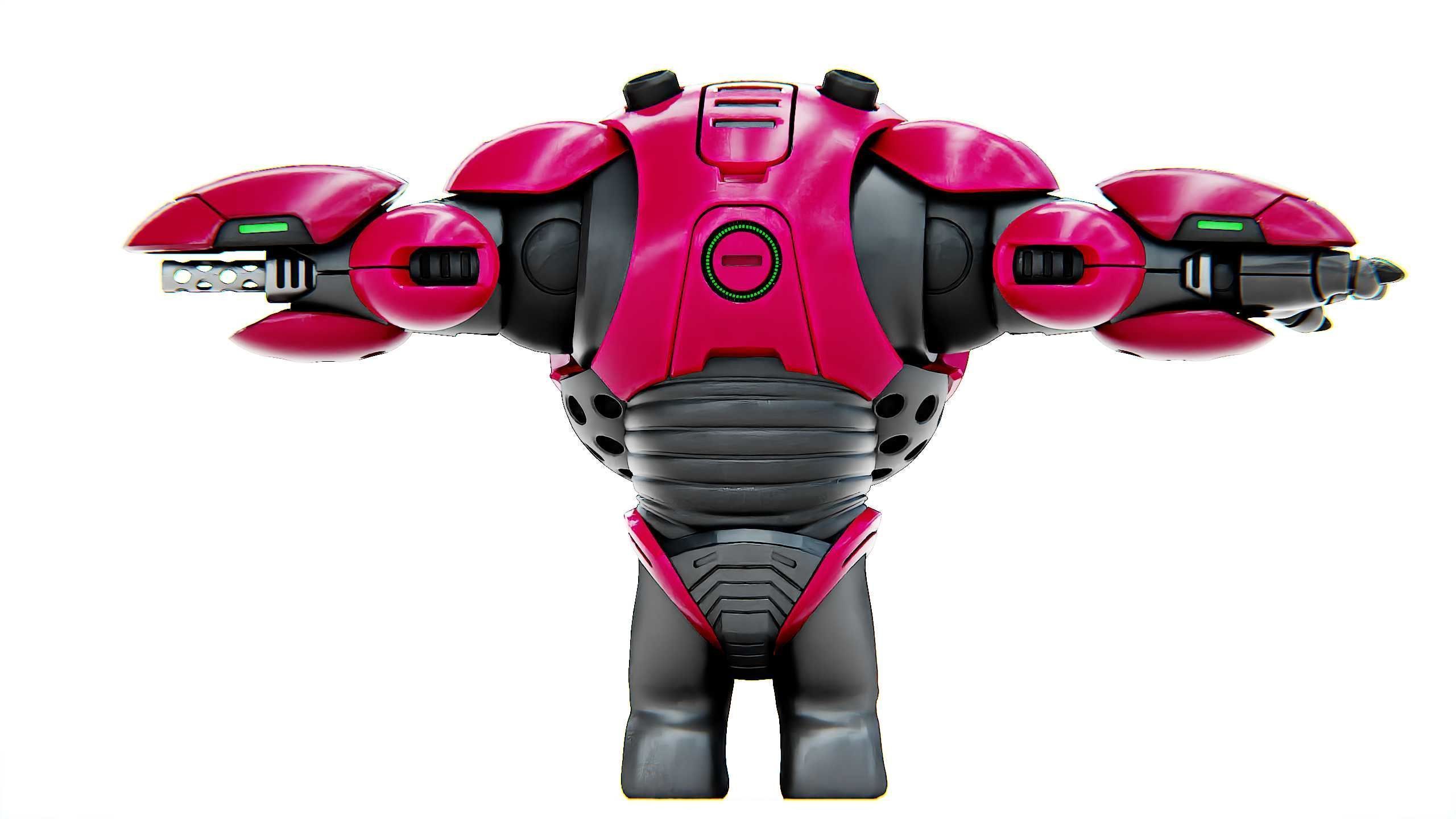 ALIEN TROOPER 14-V Rigged for Unreal Engine - Unity - MIXAMO 3D model_27