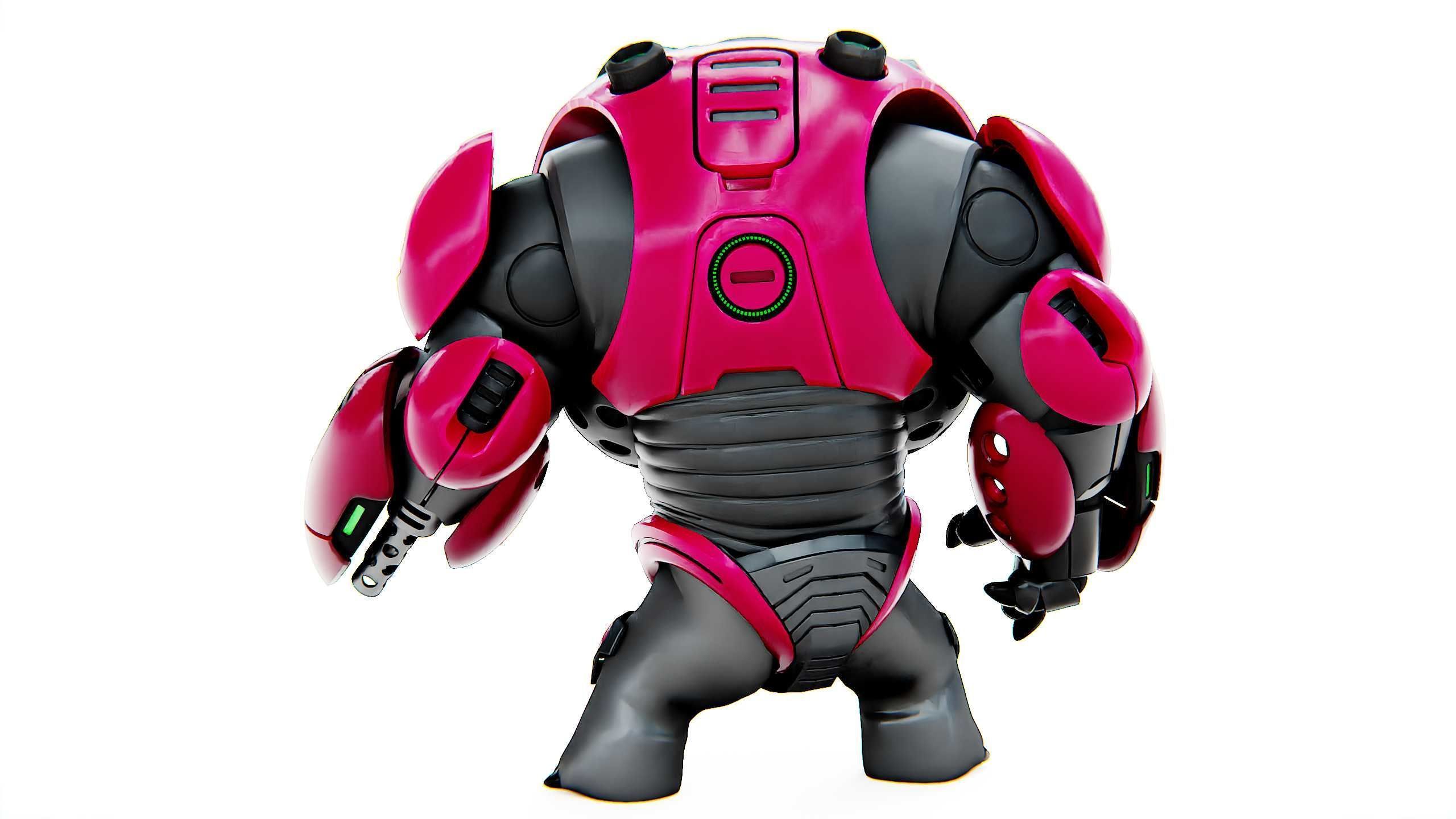 ALIEN TROOPER 14-V Rigged for Unreal Engine - Unity - MIXAMO 3D model_12