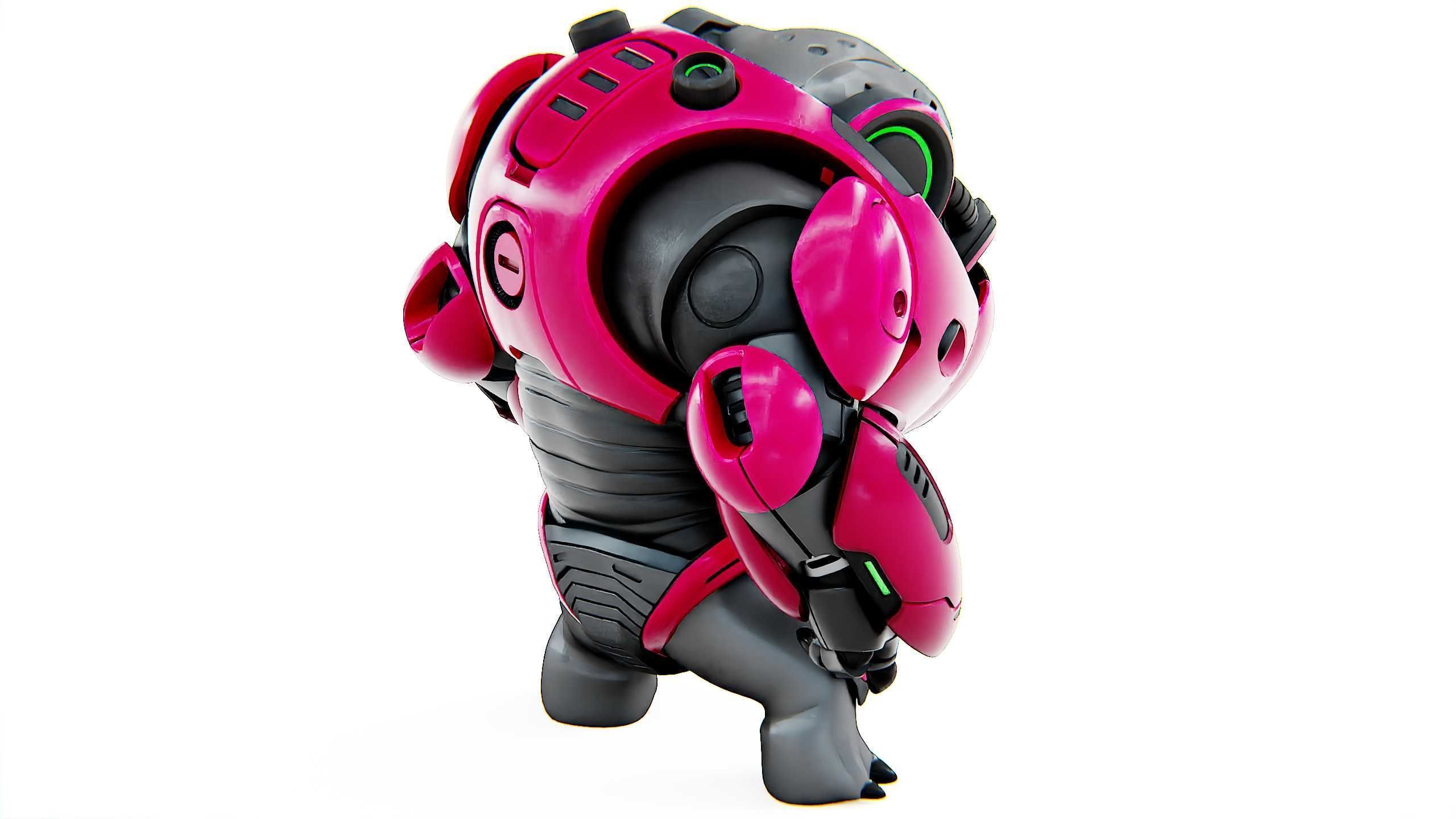 ALIEN TROOPER 14-V Rigged for Unreal Engine - Unity - MIXAMO 3D model_15