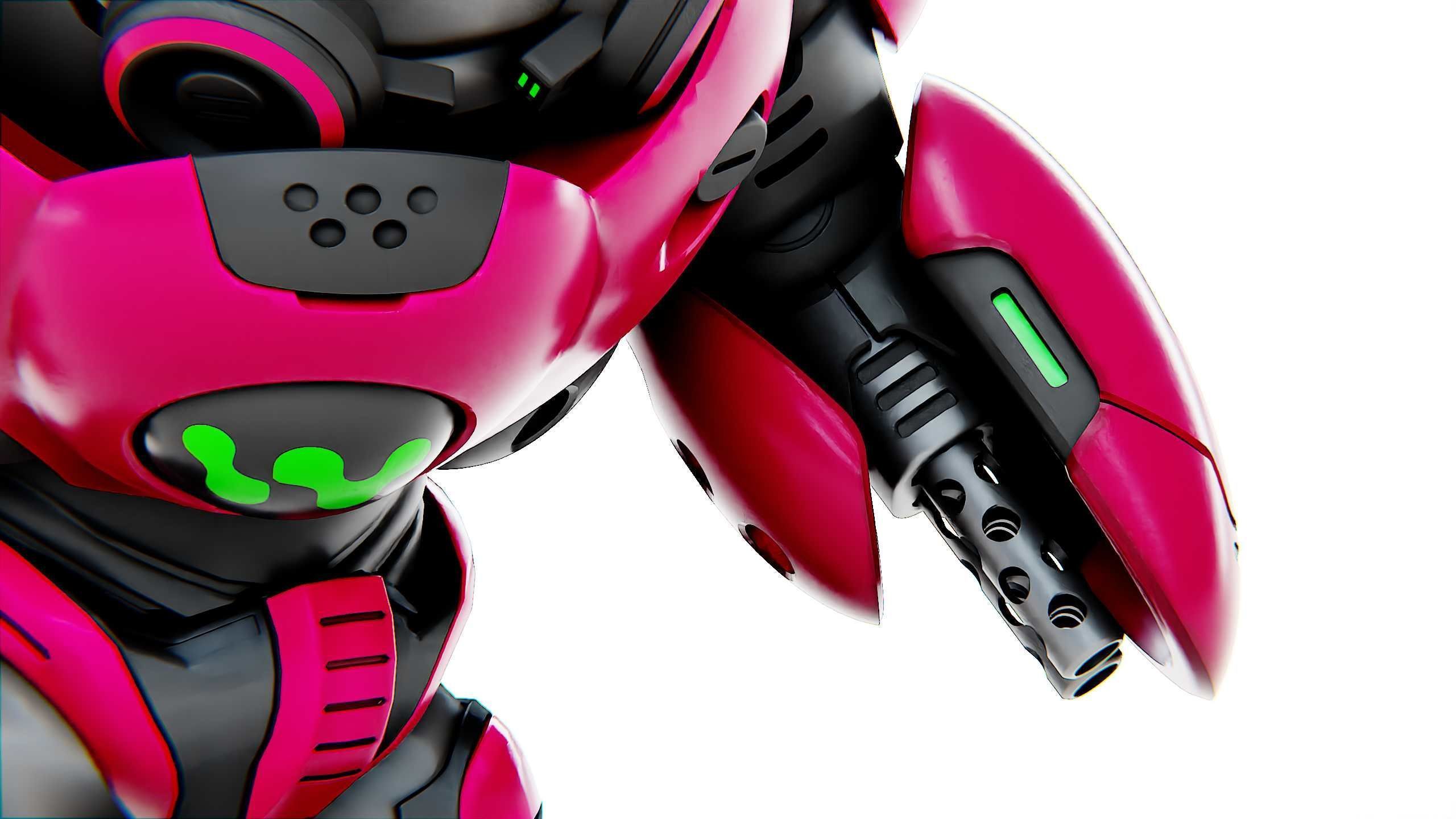 ALIEN TROOPER 14-V Rigged for Unreal Engine - Unity - MIXAMO 3D model_22