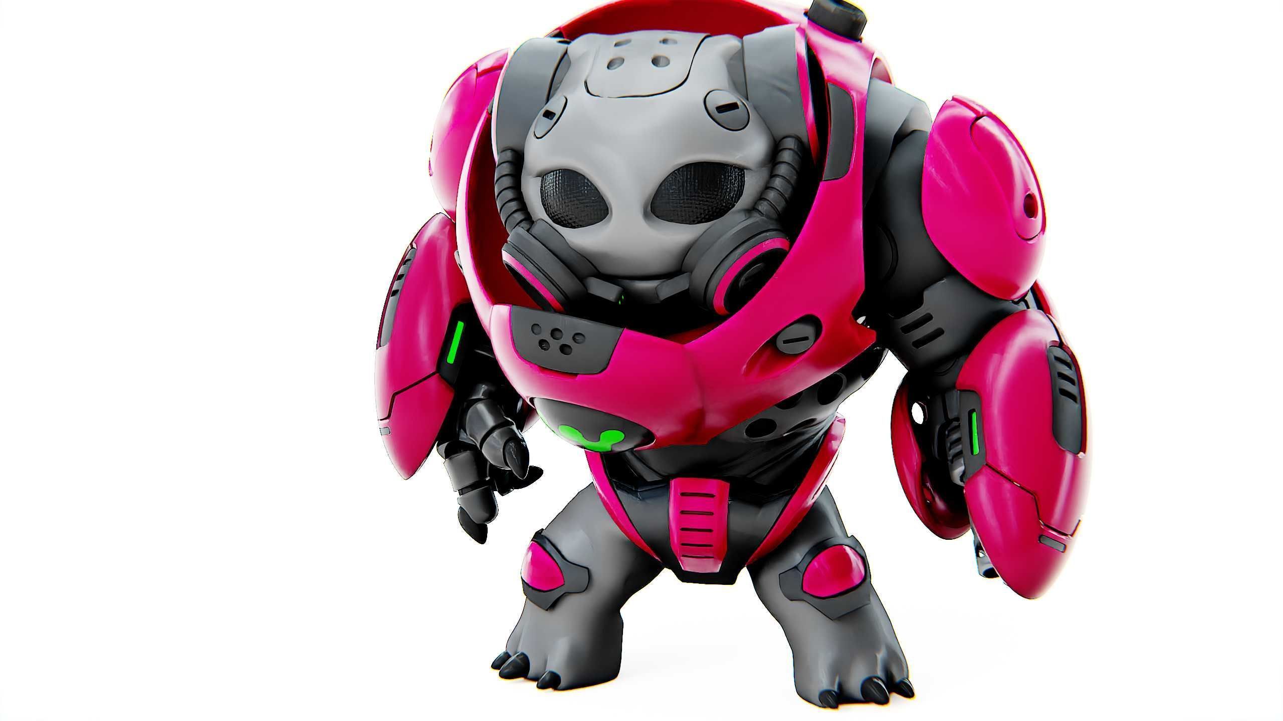 ALIEN TROOPER 14-V Rigged for Unreal Engine - Unity - MIXAMO 3D model_17