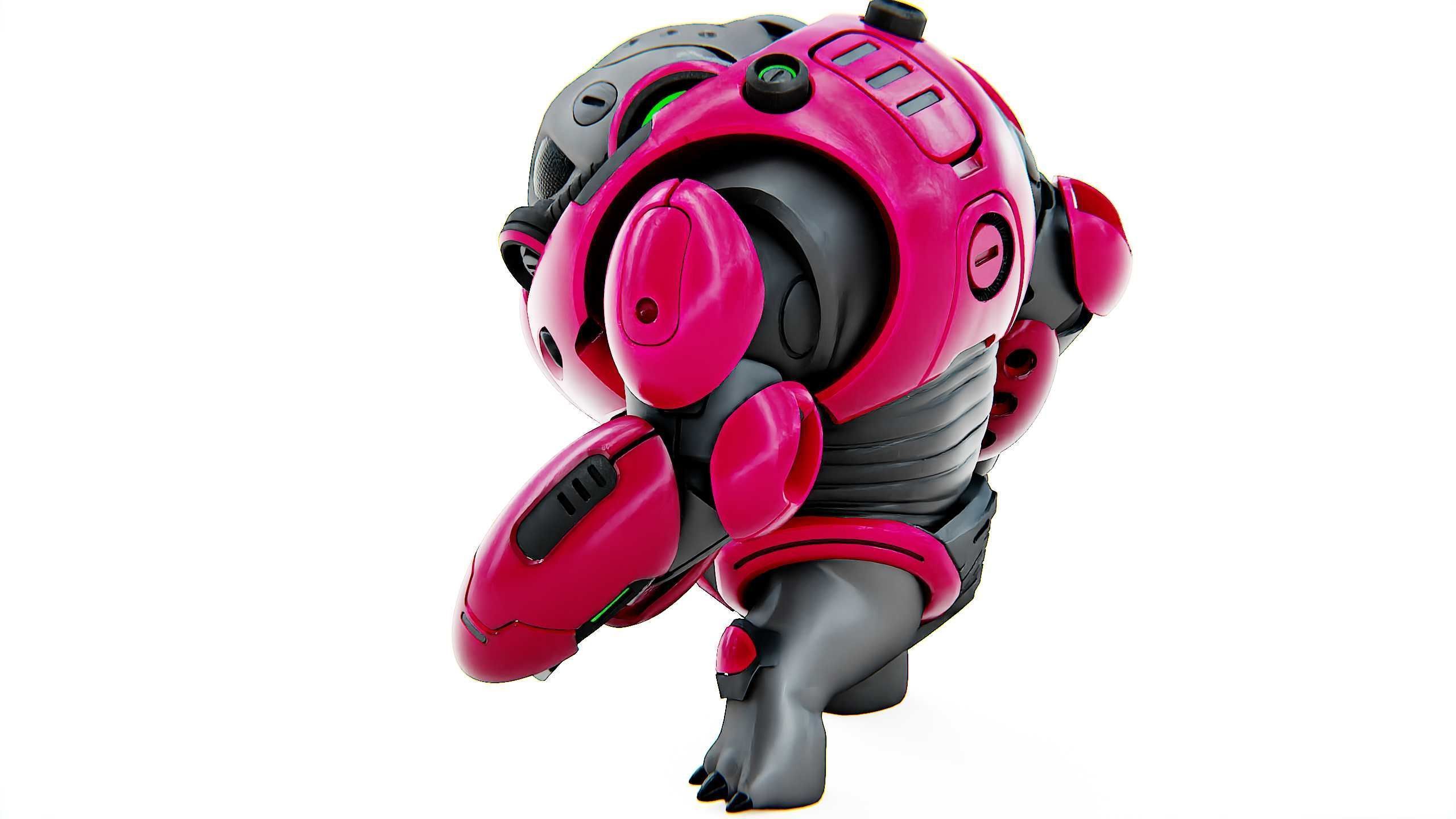 ALIEN TROOPER 14-V Rigged for Unreal Engine - Unity - MIXAMO 3D model_9