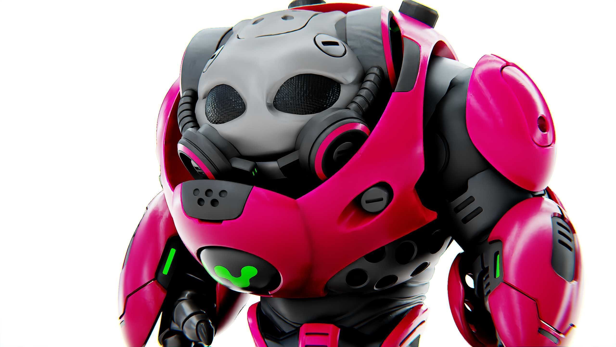 ALIEN TROOPER 14-V Rigged for Unreal Engine - Unity - MIXAMO 3D model_23