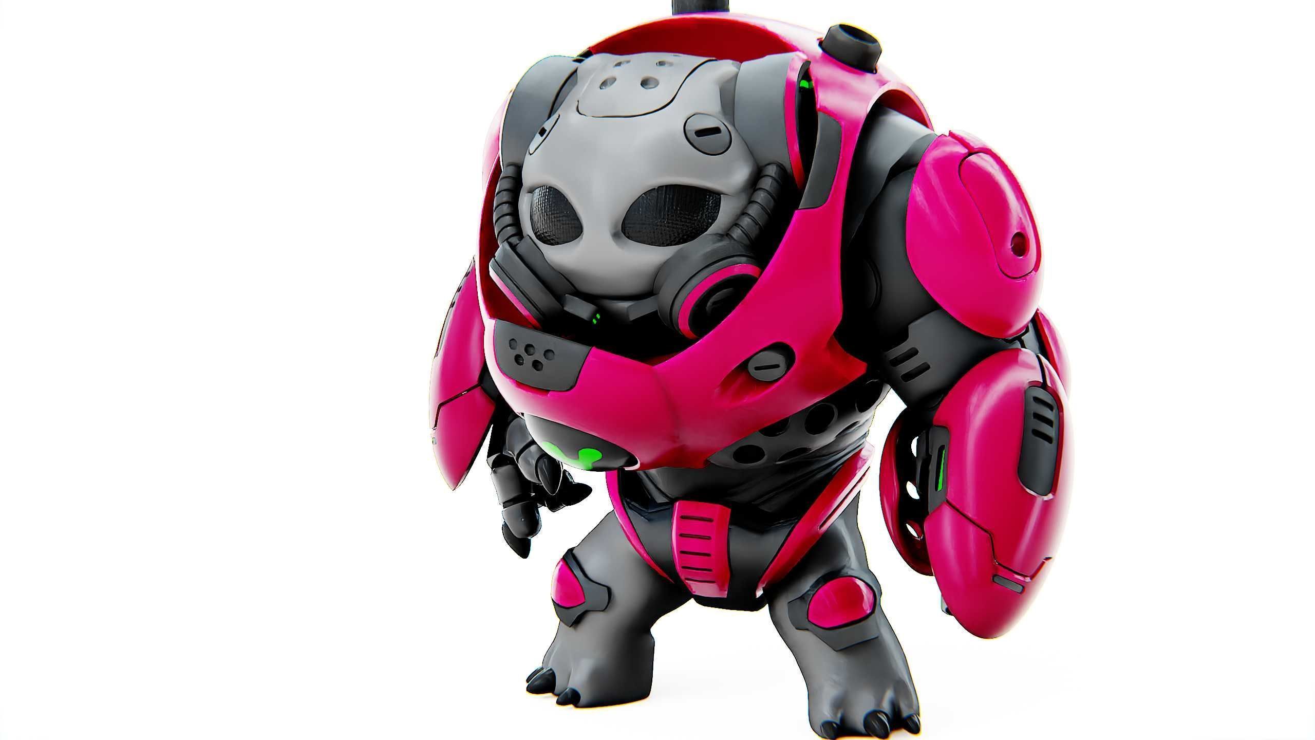 ALIEN TROOPER 14-V Rigged for Unreal Engine - Unity - MIXAMO 3D model_3