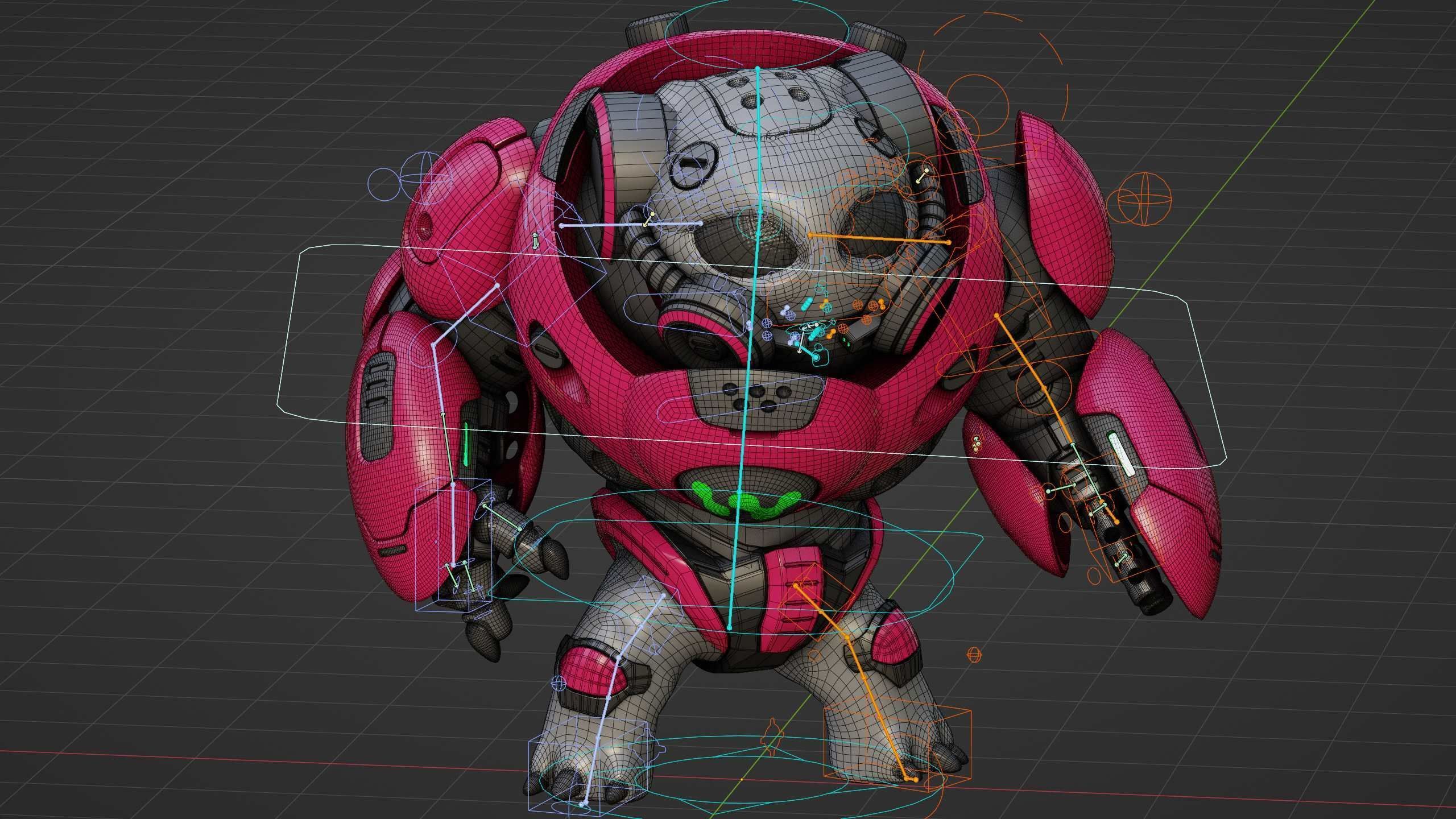 ALIEN TROOPER 14-V Rigged for Unreal Engine - Unity - MIXAMO 3D model_33