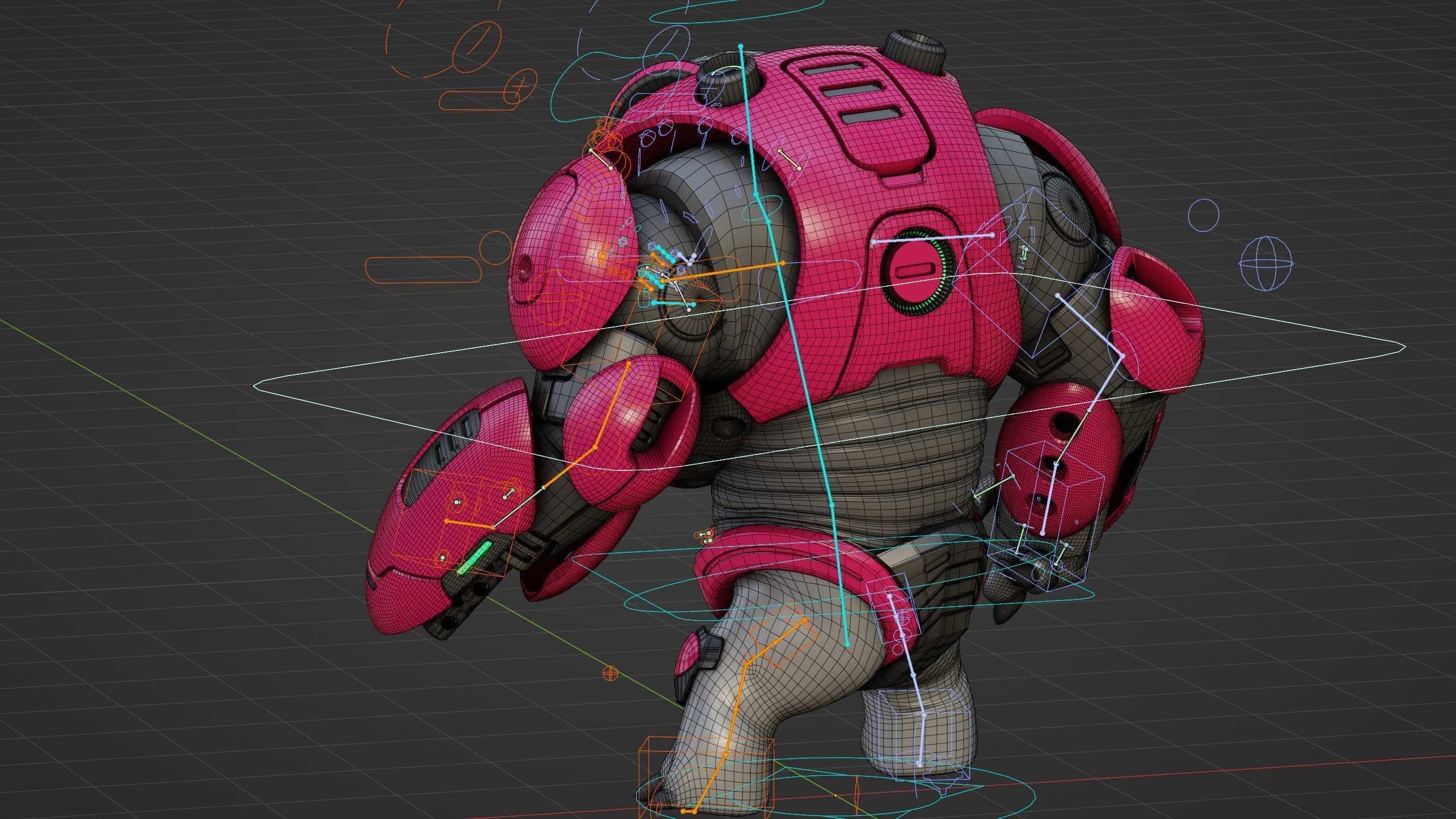 ALIEN TROOPER 14-V Rigged for Unreal Engine - Unity - MIXAMO 3D model_34