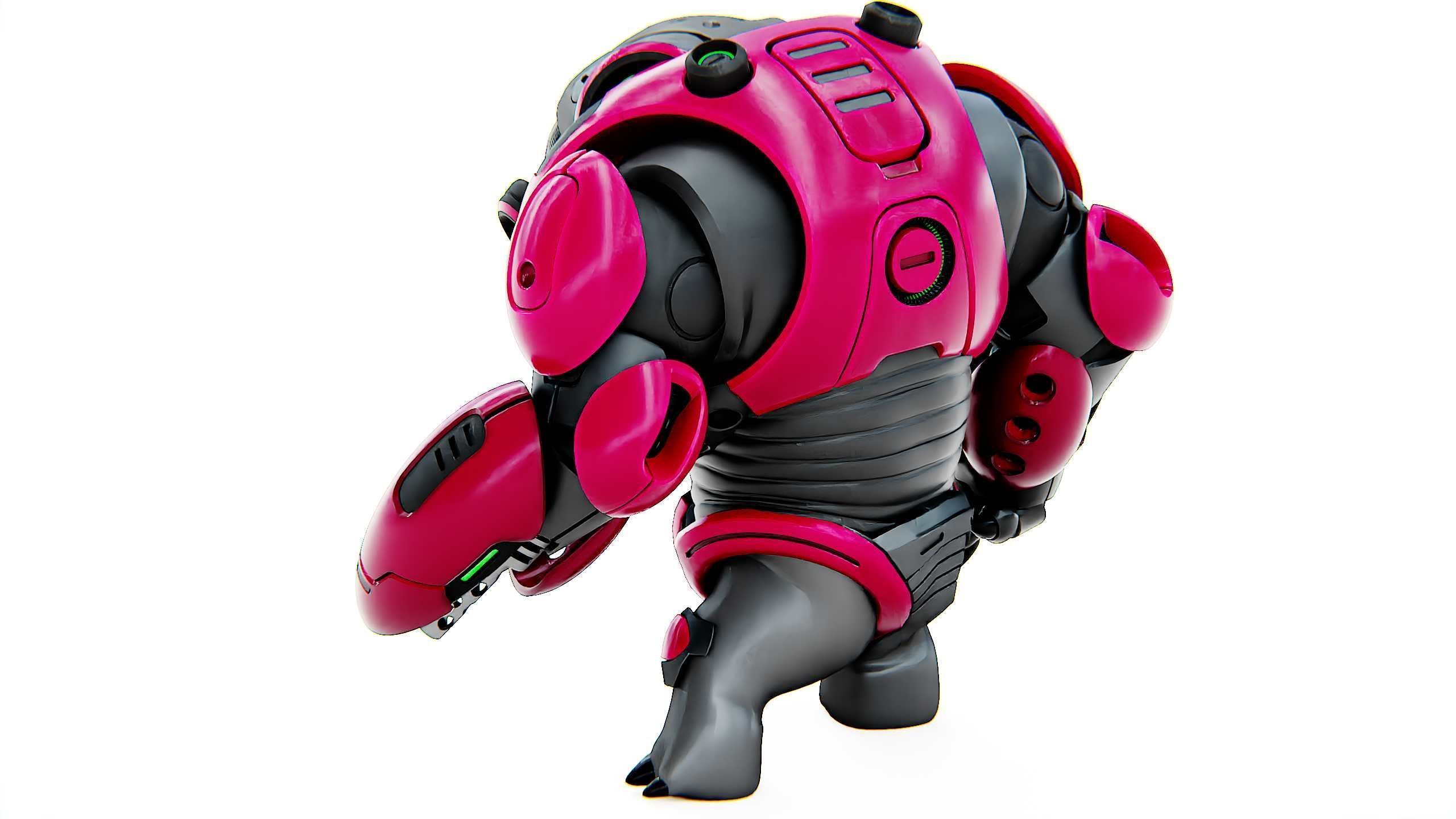 ALIEN TROOPER 14-V Rigged for Unreal Engine - Unity - MIXAMO 3D model_10