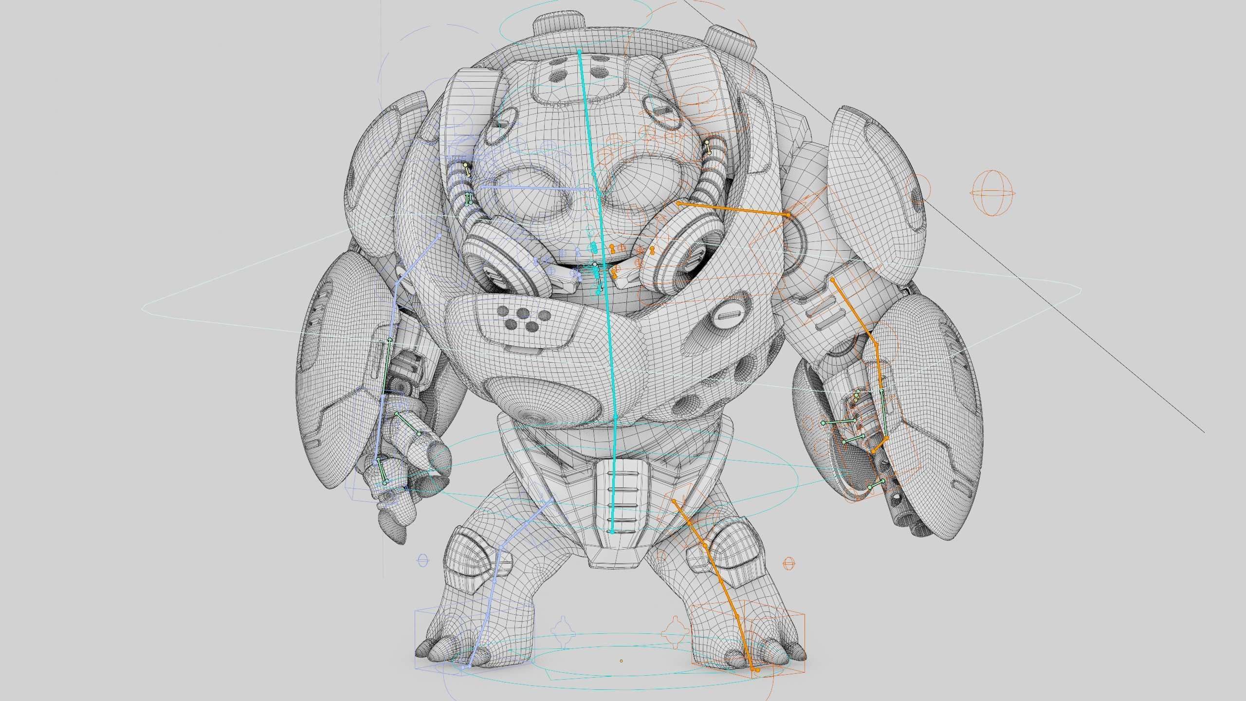 ALIEN TROOPER 14-V Rigged for Unreal Engine - Unity - MIXAMO 3D model_36