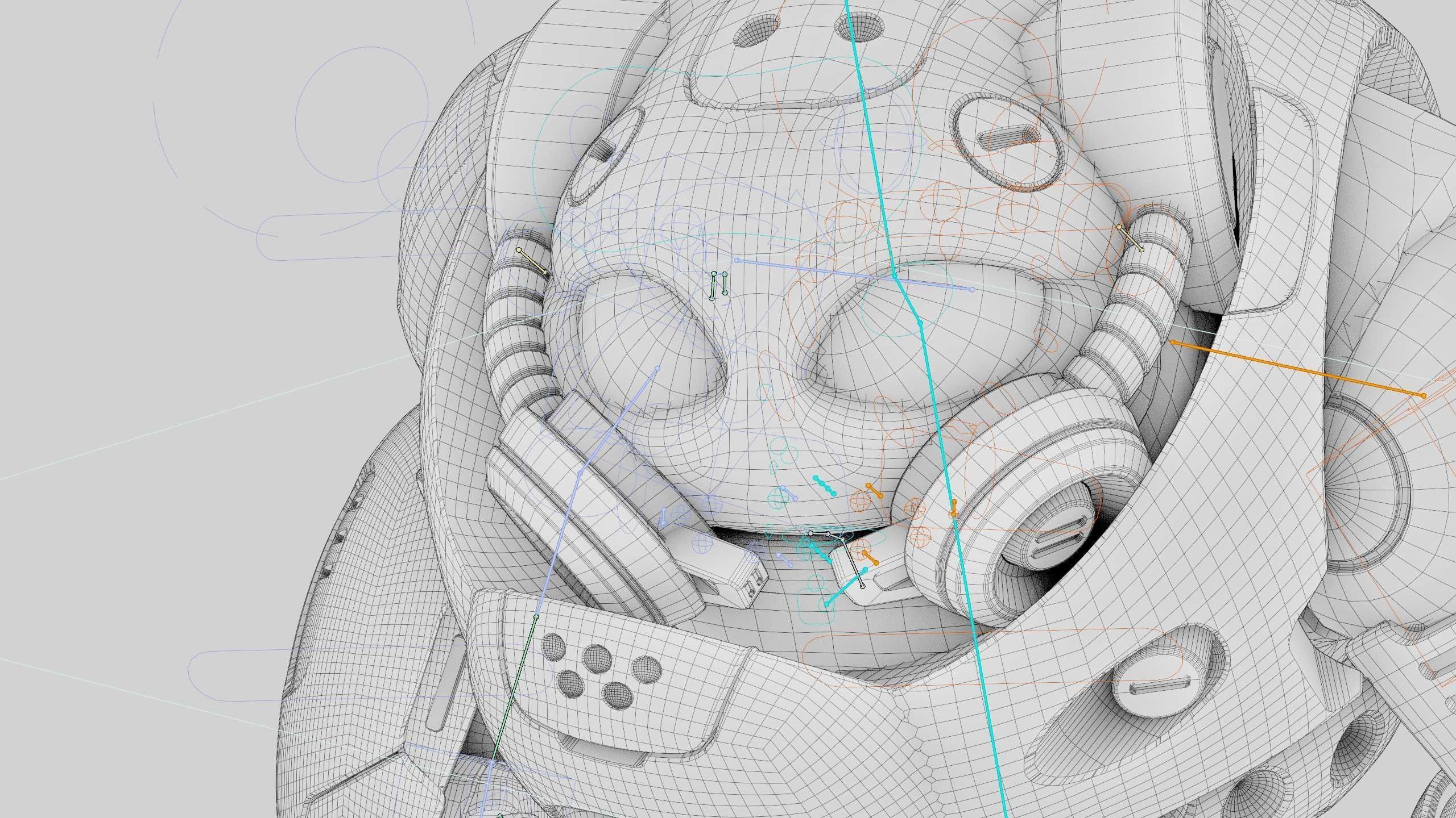 ALIEN TROOPER 14-V Rigged for Unreal Engine - Unity - MIXAMO 3D model_38