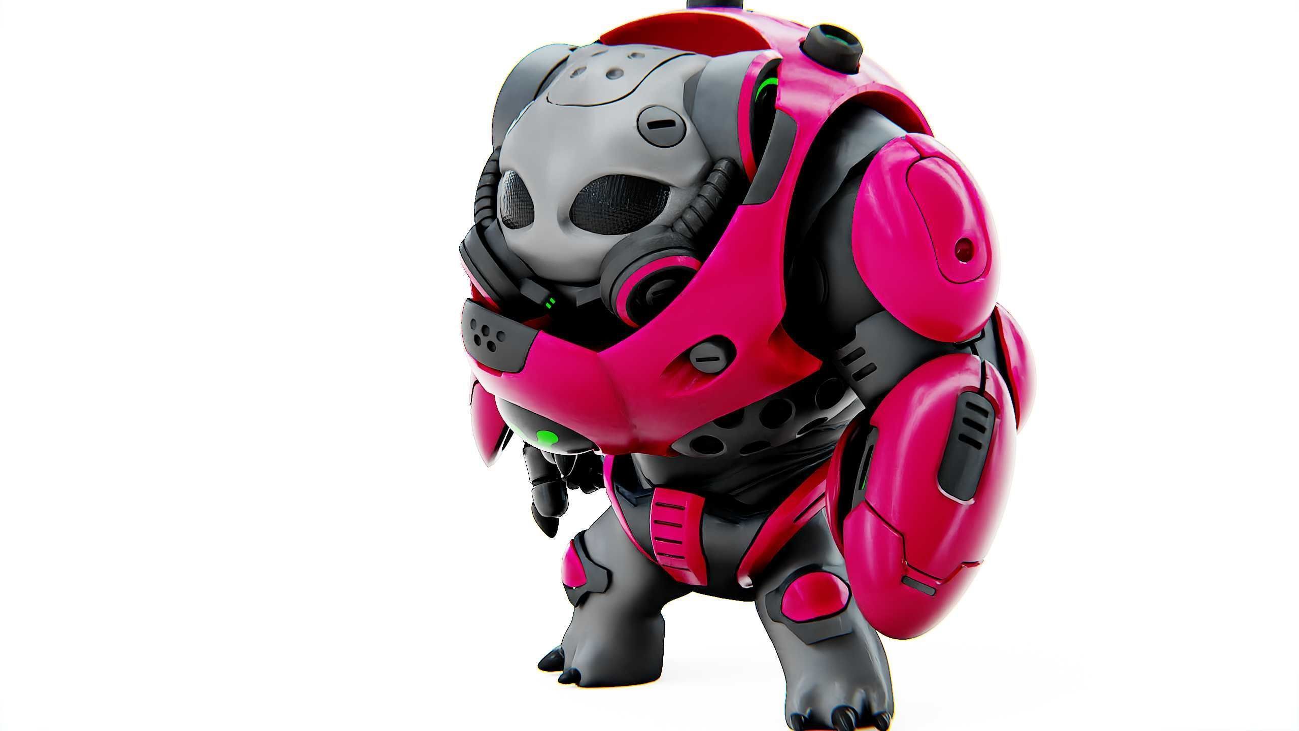 ALIEN TROOPER 14-V Rigged for Unreal Engine - Unity - MIXAMO 3D model_4