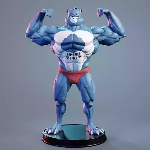 Strong Care Bear fan art