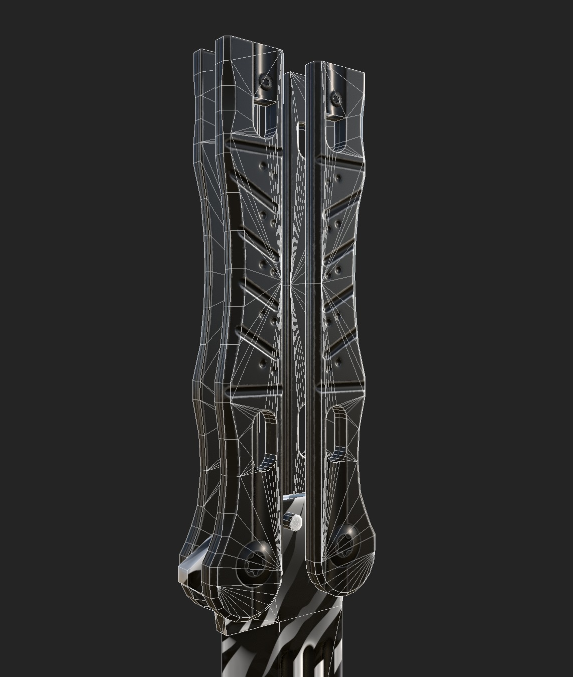 Butterfly Knife 3D model_17