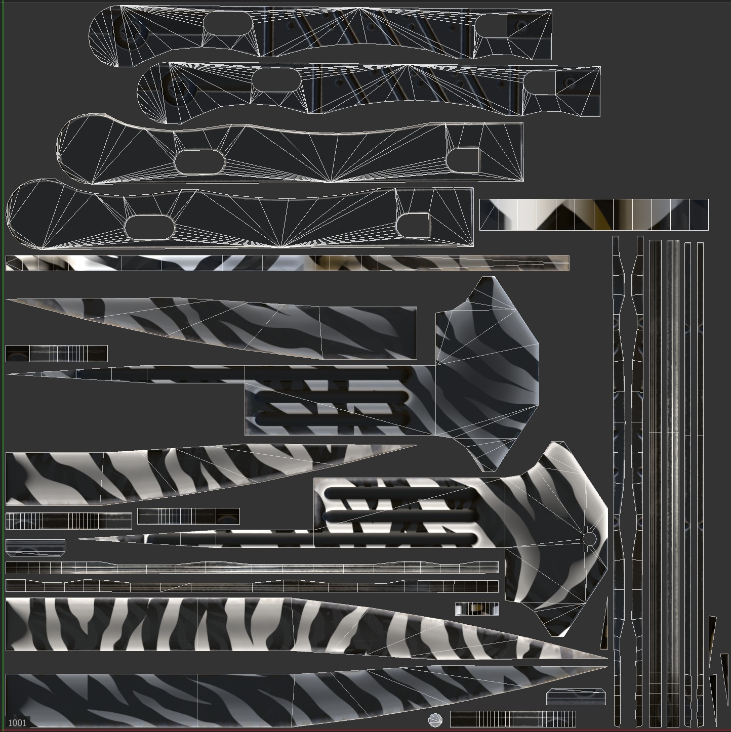 Butterfly Knife 3D model_18