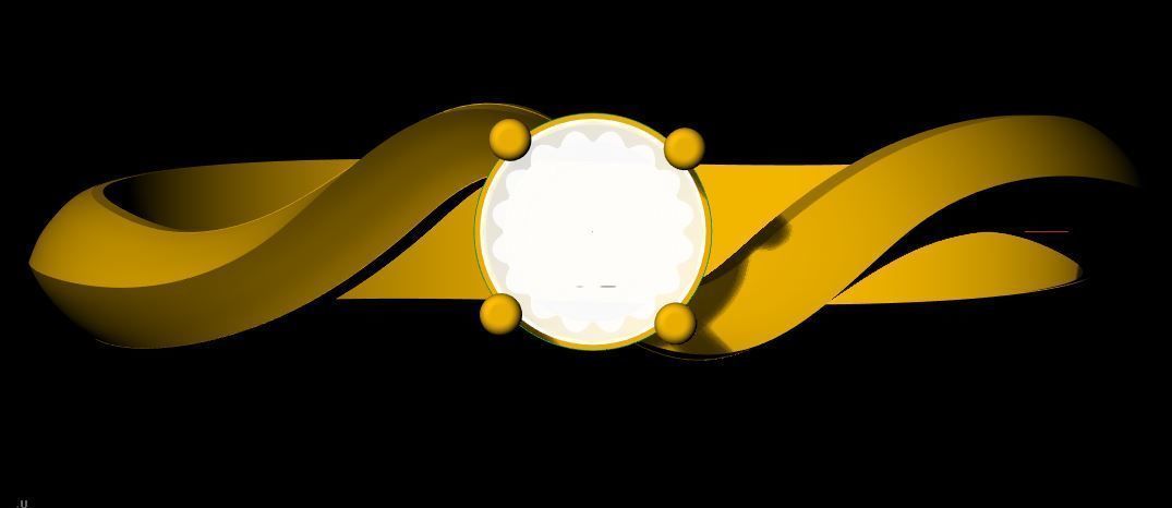 Solitaire Ring 3dm file 3D print model_4