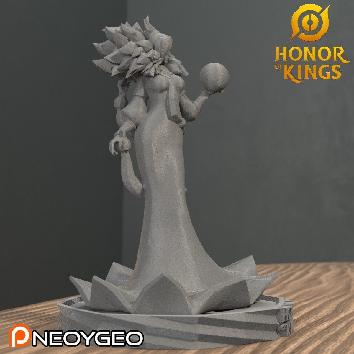 LADY ZHEN - HONOR OF KINGS - KING OF GLORY - WANGZHE RONGYAO 3D print model_3