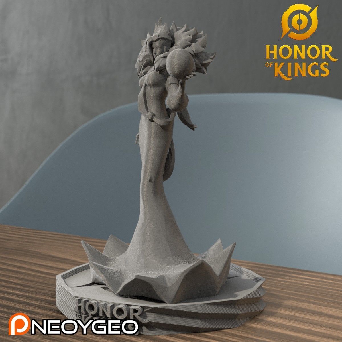 LADY ZHEN - HONOR OF KINGS - KING OF GLORY - WANGZHE RONGYAO 3D print model_2