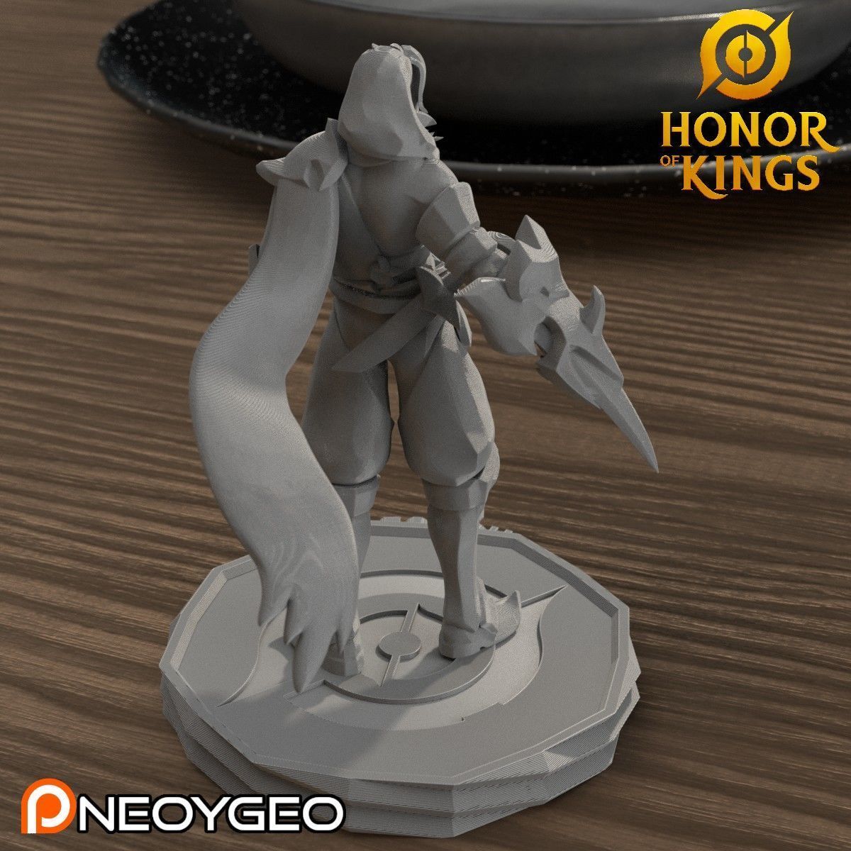 PRINCE OF LANLING - HONOR OF KINGS - KING OF GLORY 3D print model_4