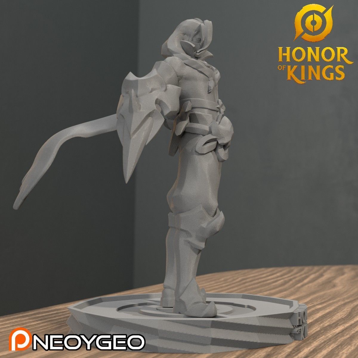 PRINCE OF LANLING - HONOR OF KINGS - KING OF GLORY 3D print model_3