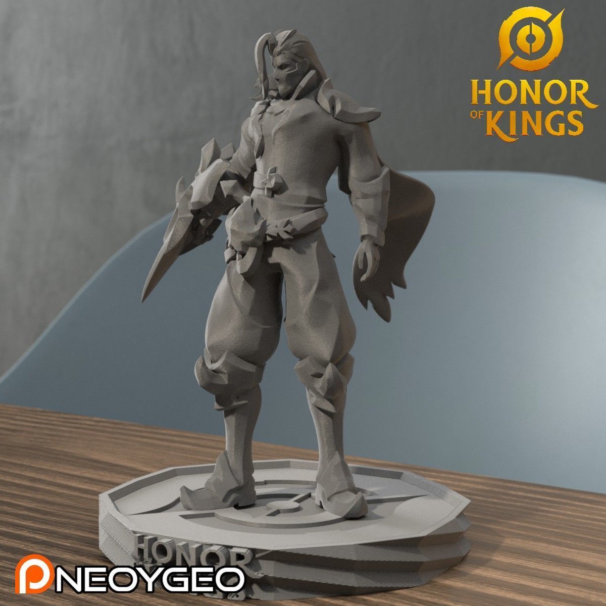 PRINCE OF LANLING - HONOR OF KINGS - KING OF GLORY 3D print model_1