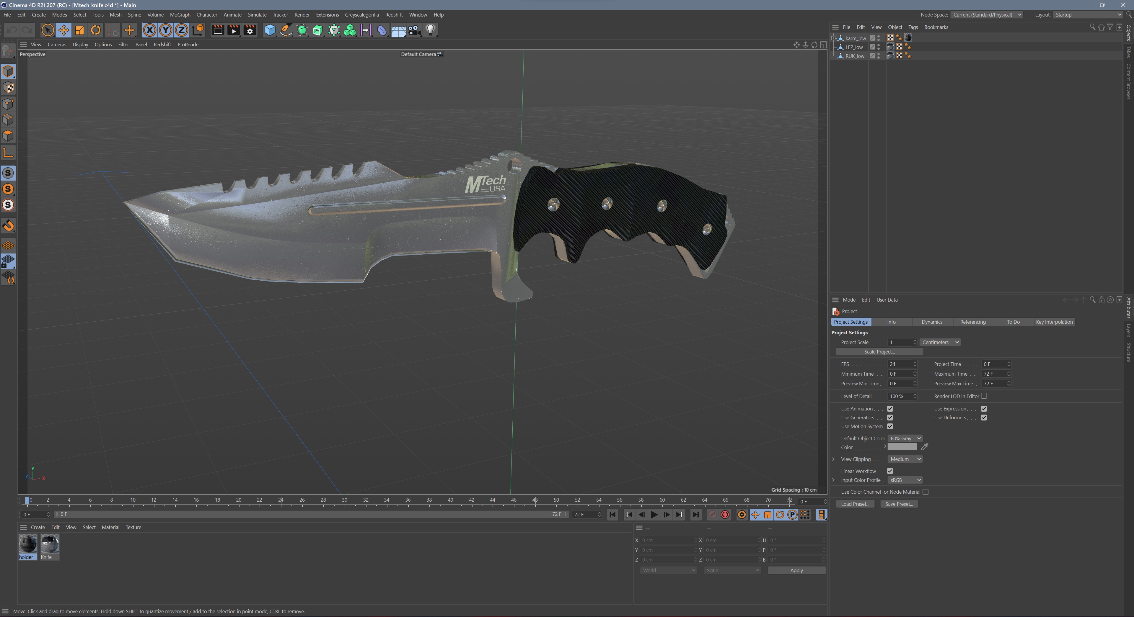 Mtech Tactical Fighter MTX8054 Low-poly 3D model_15
