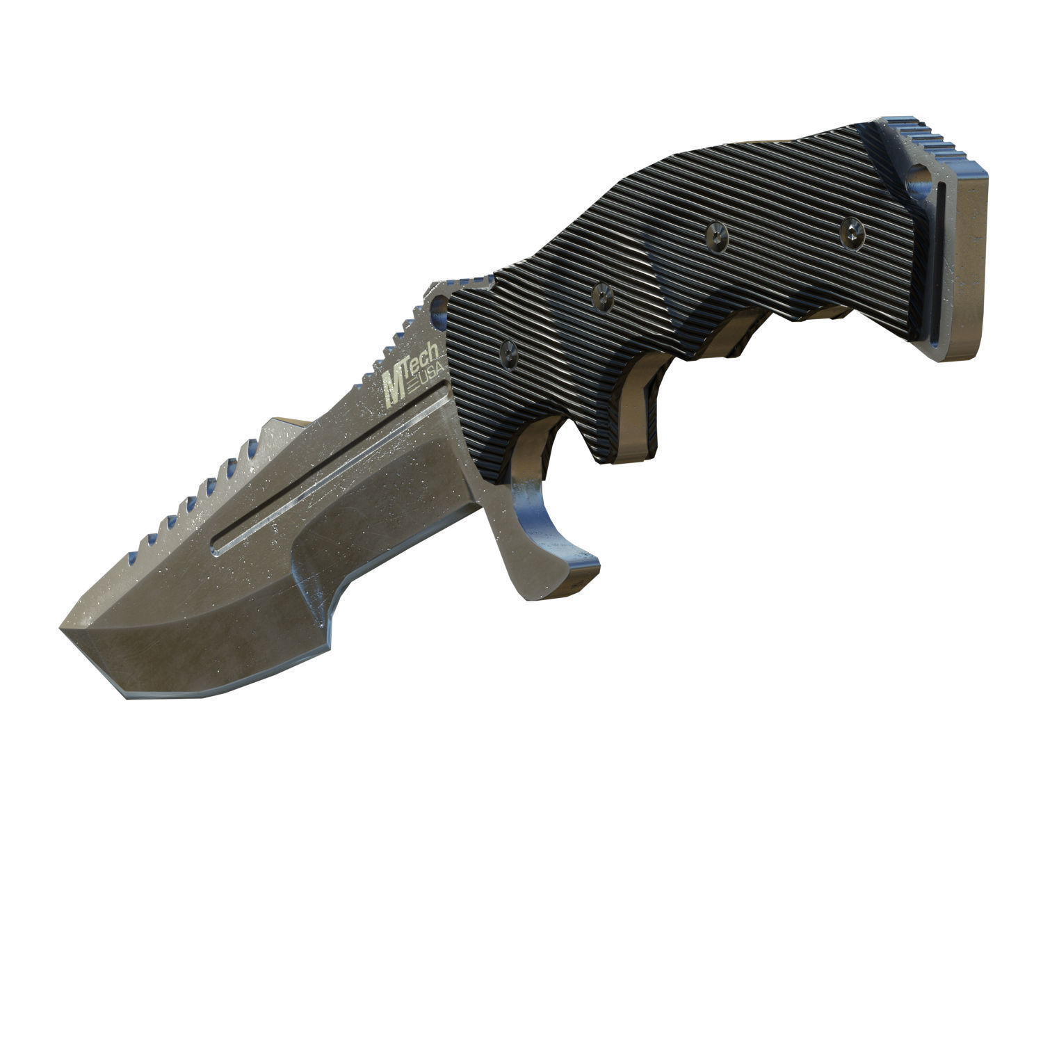 Mtech Tactical Fighter MTX8054 Low-poly 3D model_9