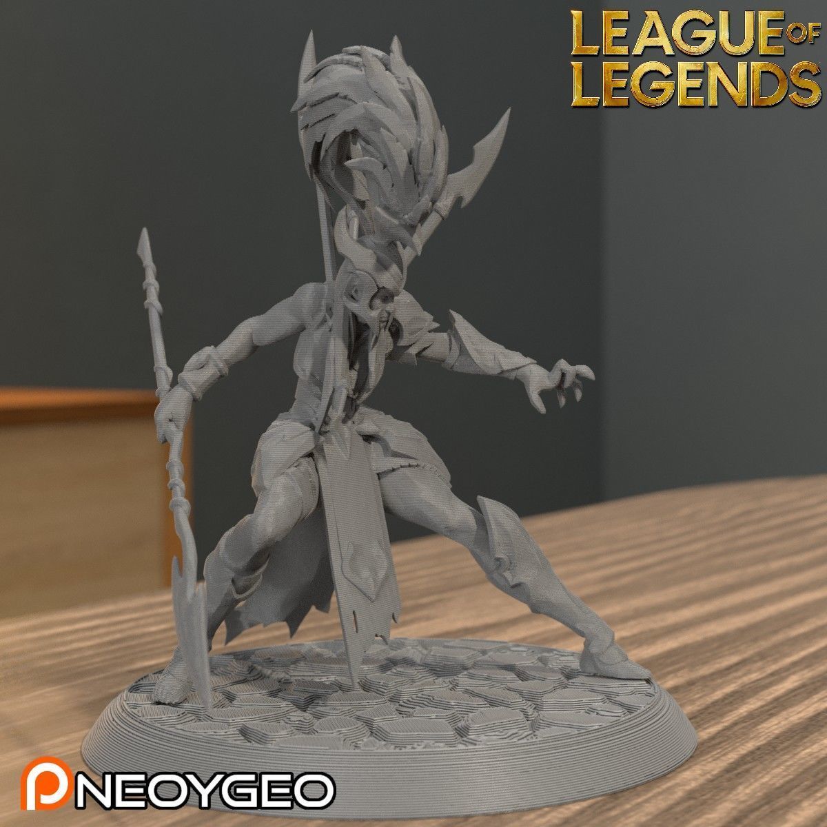 KALISTA - LEAGUE OF LEGENDS 3D print model_3
