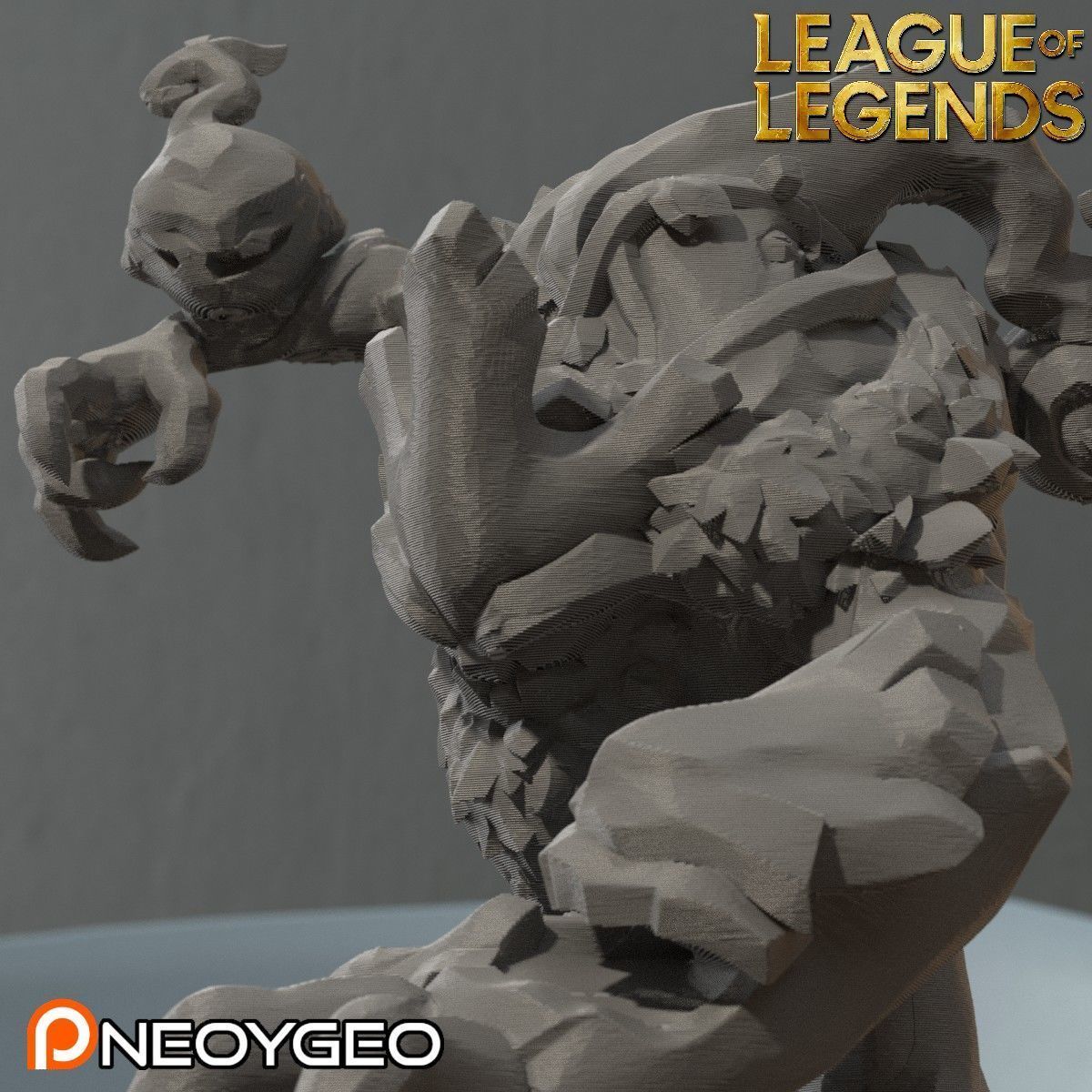 MAOKAI - LEAGUE OF LEGENDS 3D print model_1