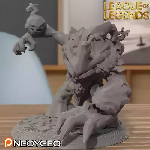 MAOKAI - LEAGUE OF LEGENDS 3D print model