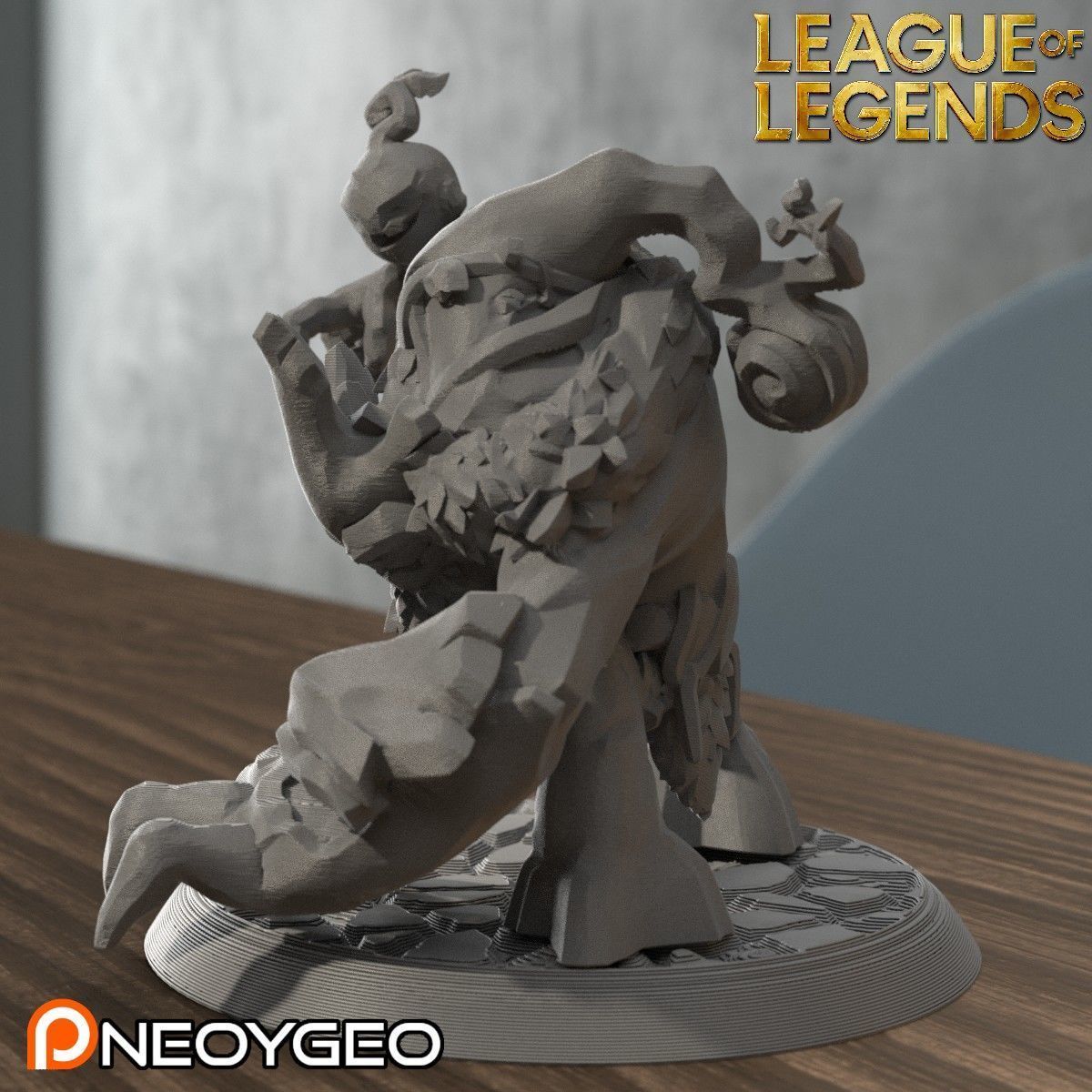 MAOKAI - LEAGUE OF LEGENDS 3D print model_4