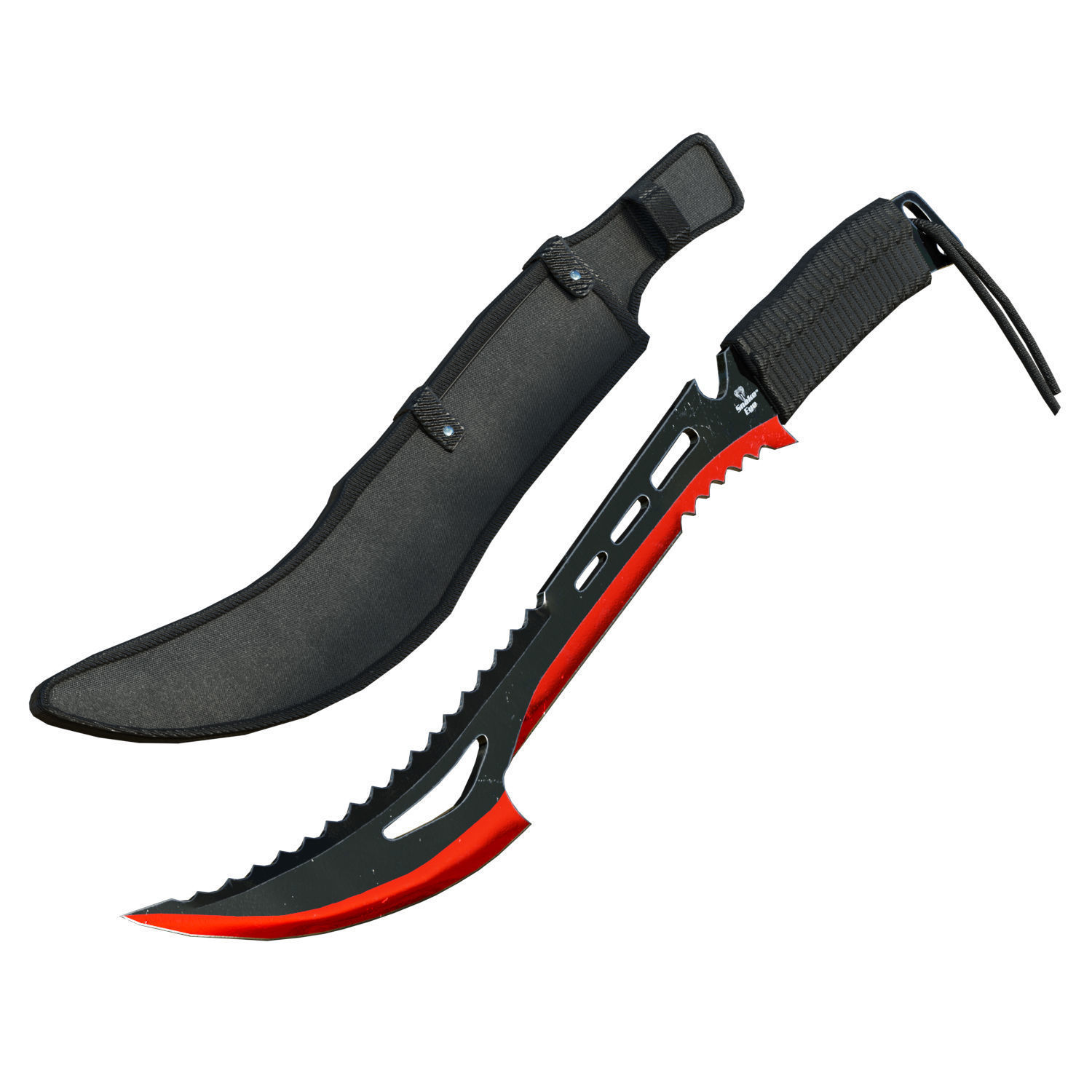 Snake Eye Tactical Fantasy Sword Low-poly 3D model_1