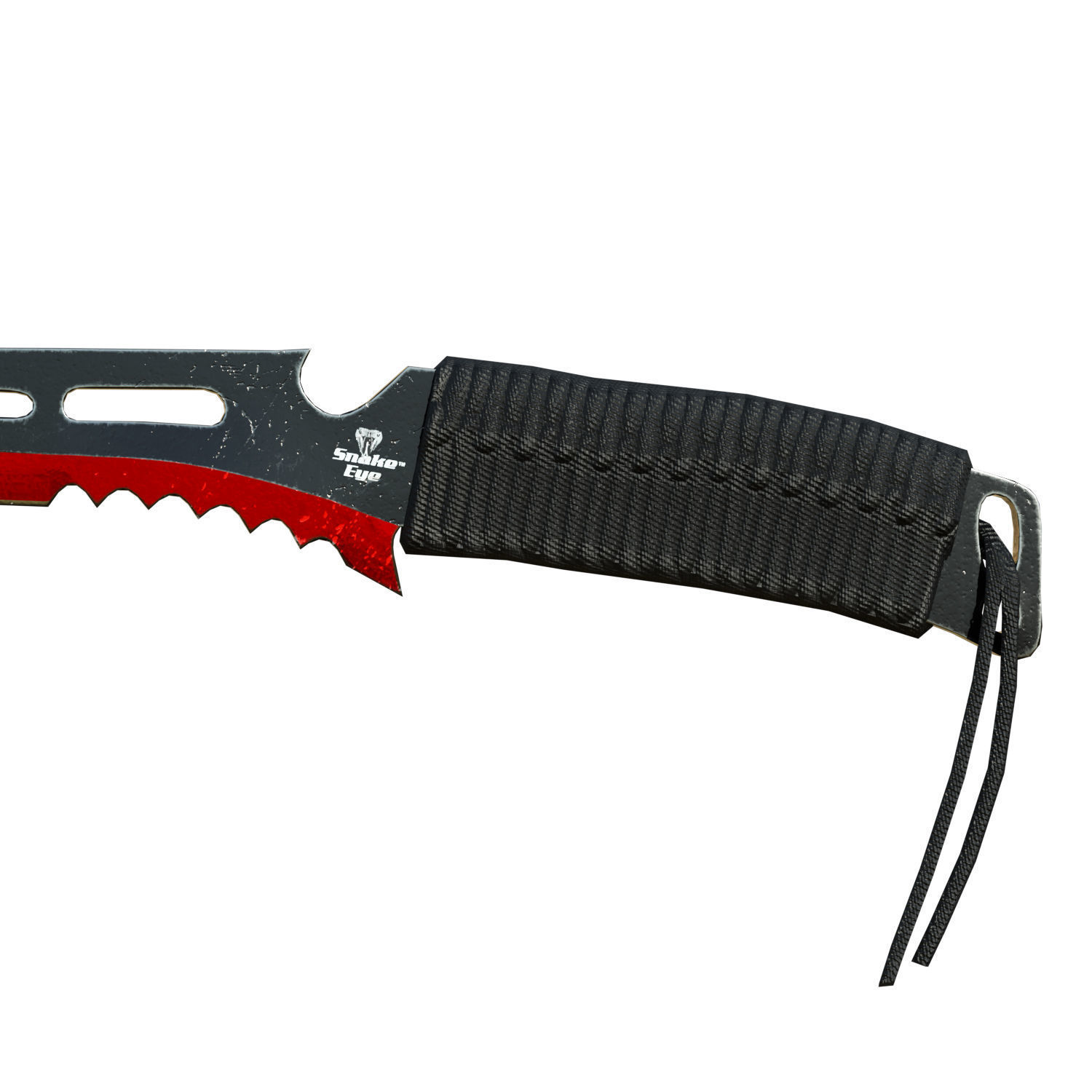 Snake Eye Tactical Fantasy Sword Low-poly 3D model_12