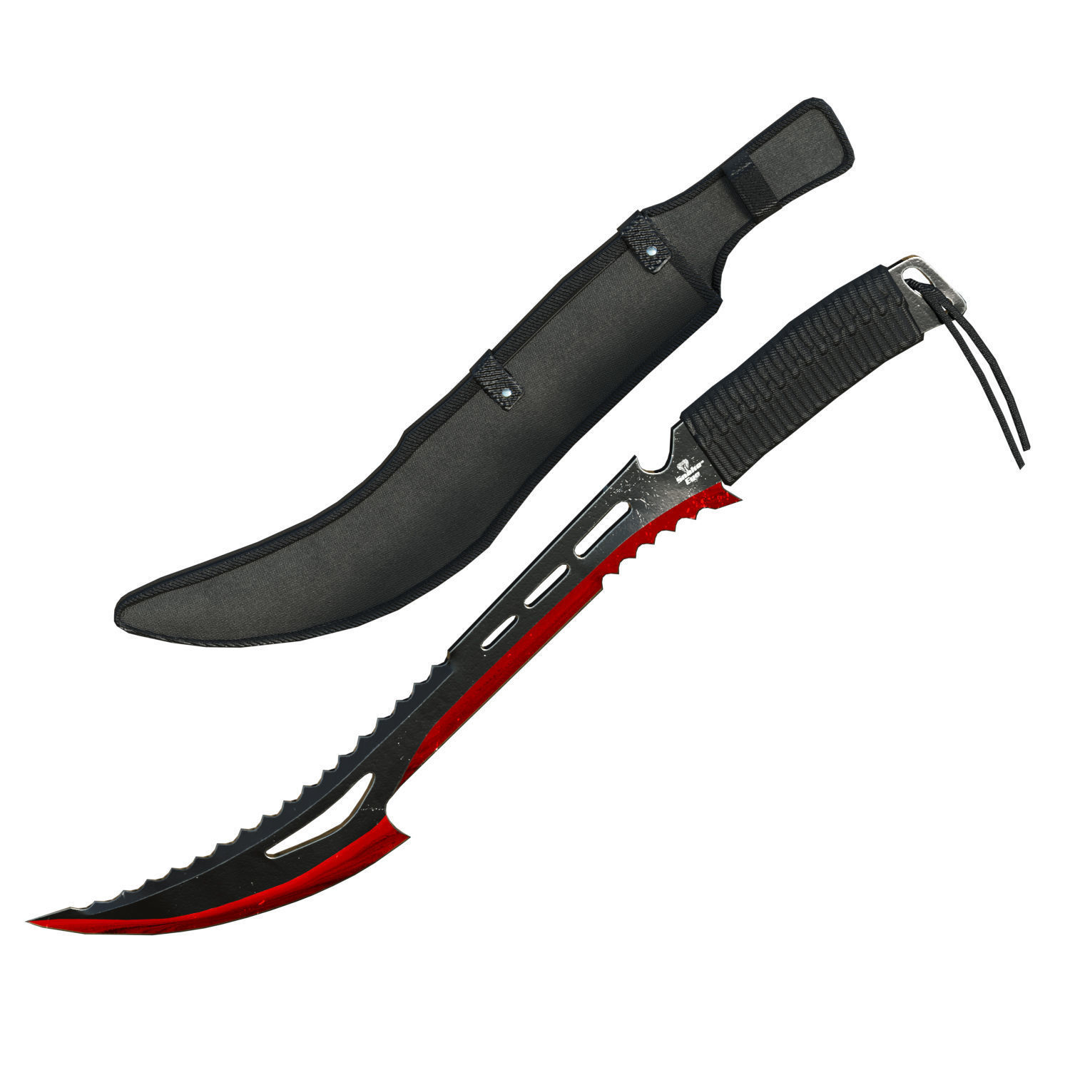 Snake Eye Tactical Fantasy Sword Low-poly 3D model_18