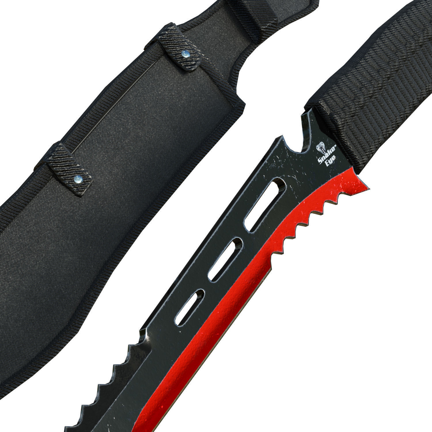 Snake Eye Tactical Fantasy Sword Low-poly 3D model_16