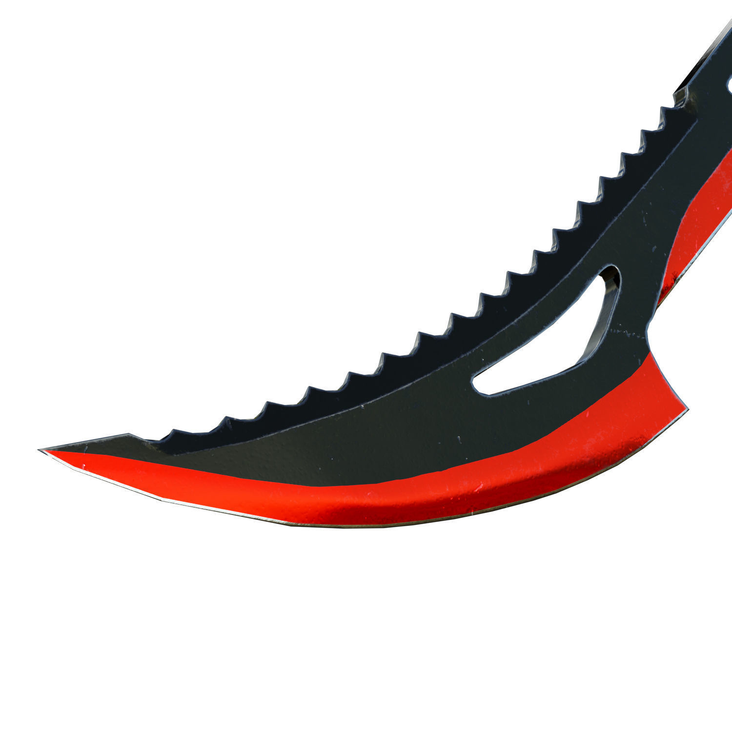 Snake Eye Tactical Fantasy Sword Low-poly 3D model_5