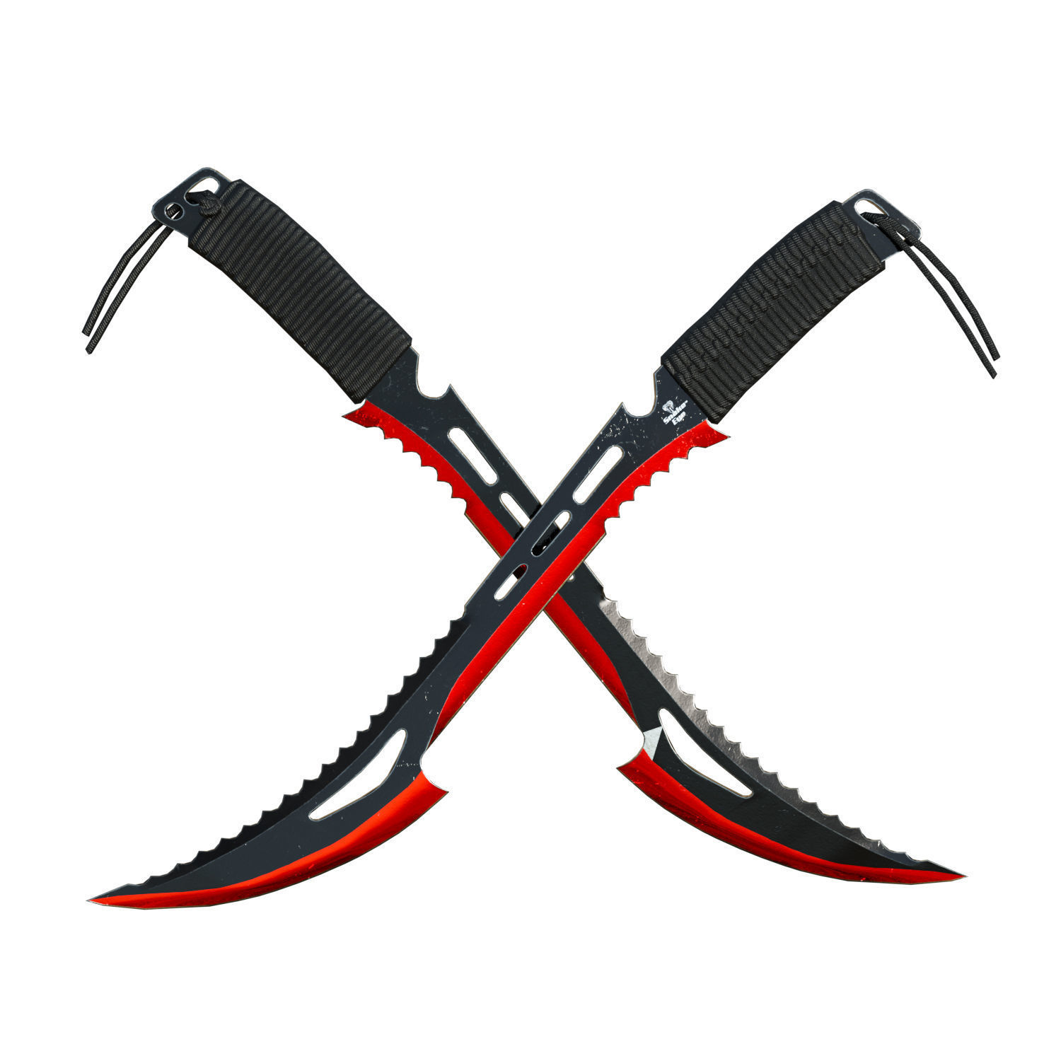 Snake Eye Tactical Fantasy Sword Low-poly 3D model_2