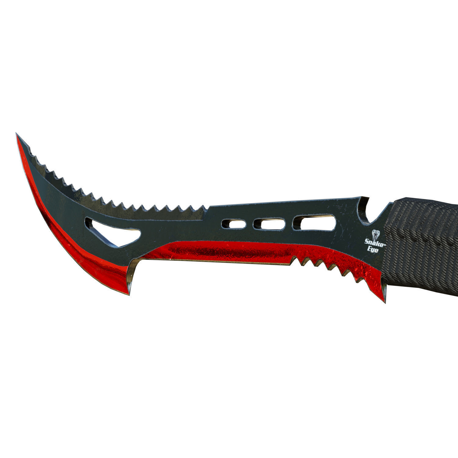 Snake Eye Tactical Fantasy Sword Low-poly 3D model_13