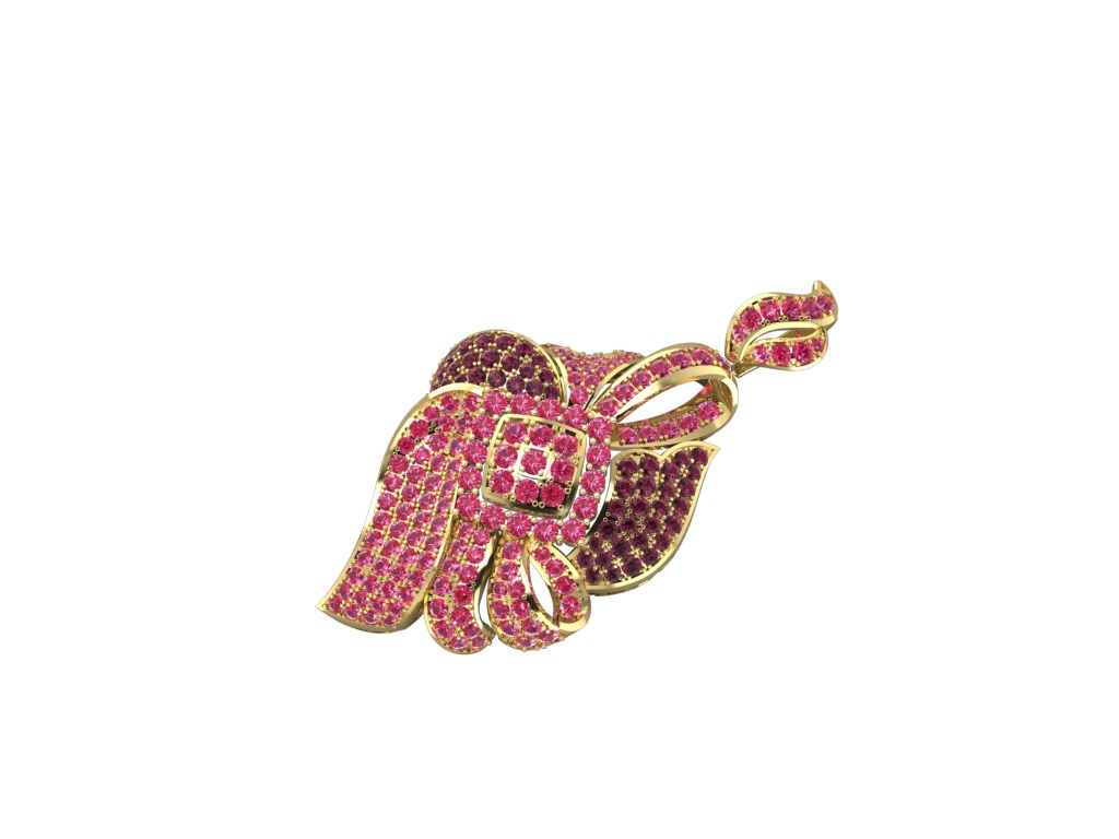 Classic Pendant  3D print model_1